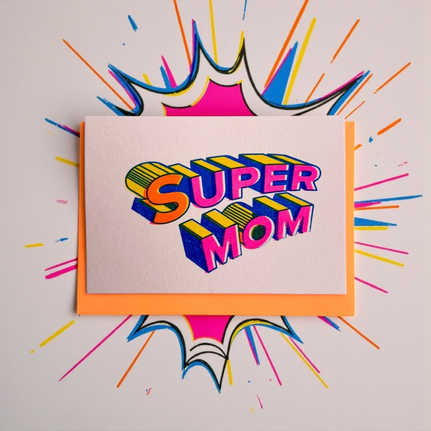 SUPERMOM orange