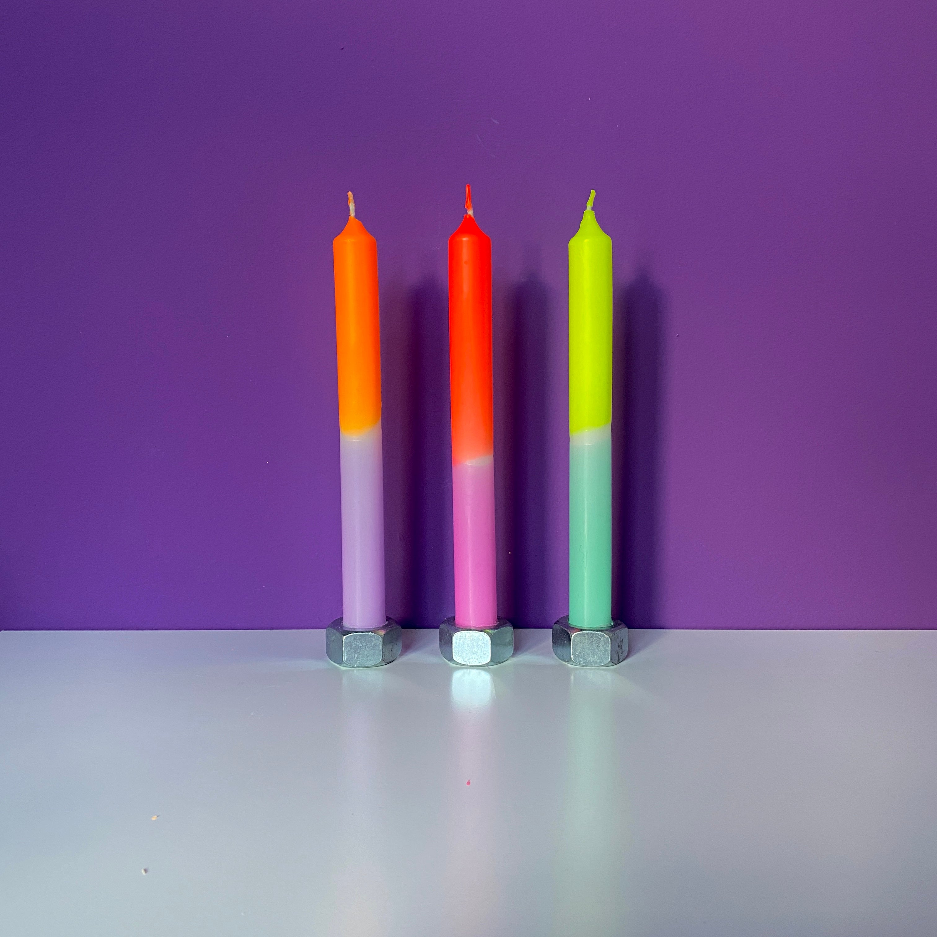 Teindre par immersion Néon * Tulipes pastel