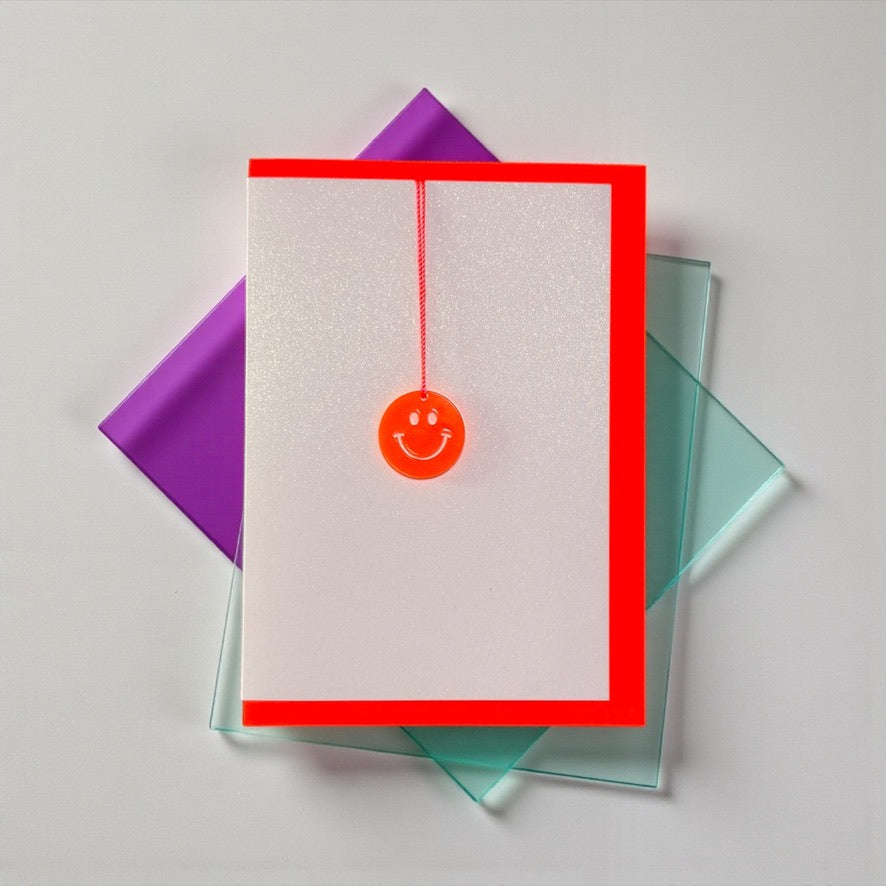 Hang me Happy * Smile Drop orange