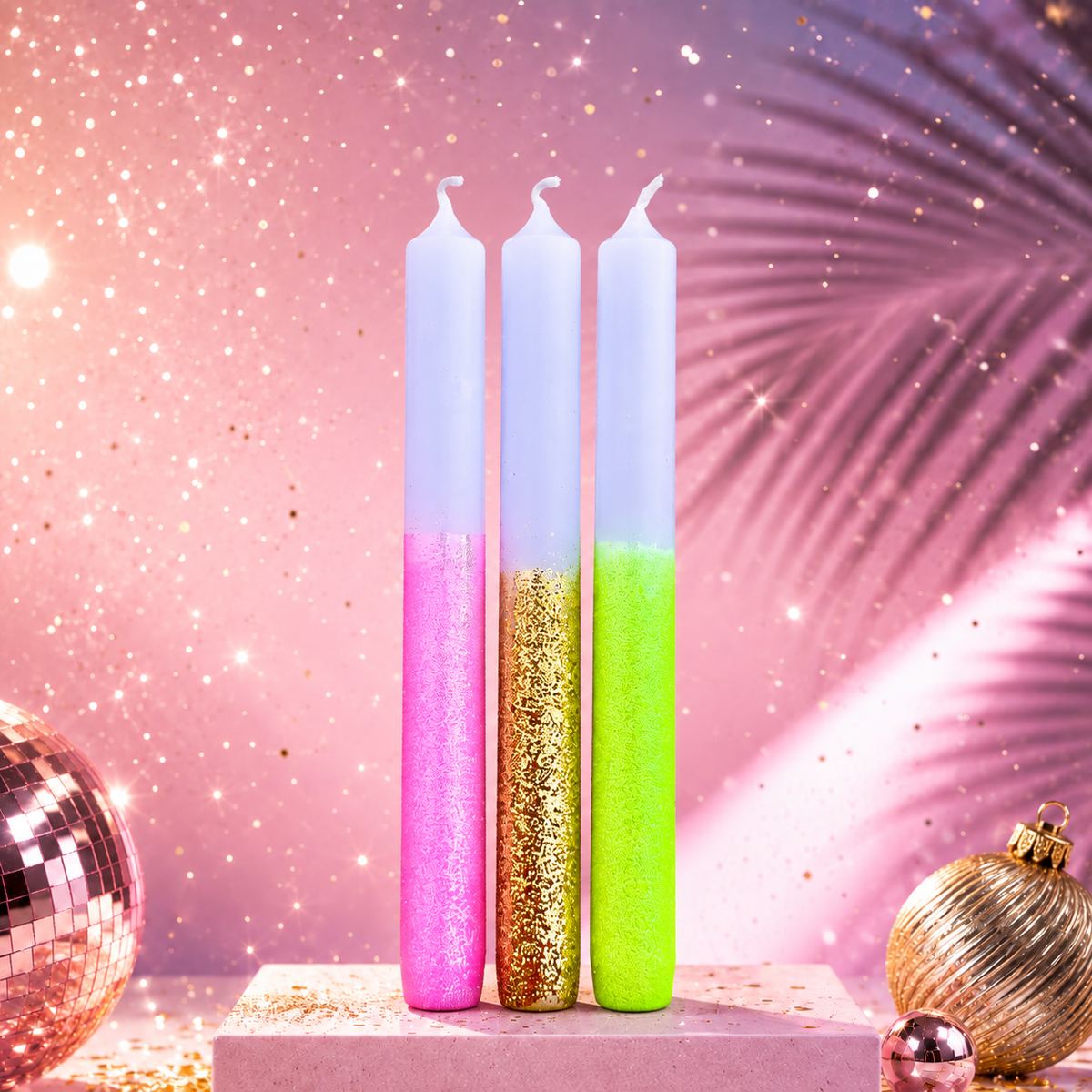 Dip Dye Glitter * Disco December