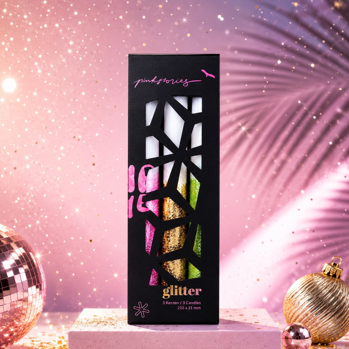Dip Dye Glitter * Disco December