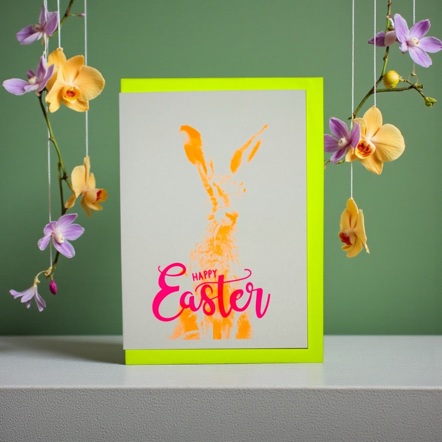 happy easter foto orange