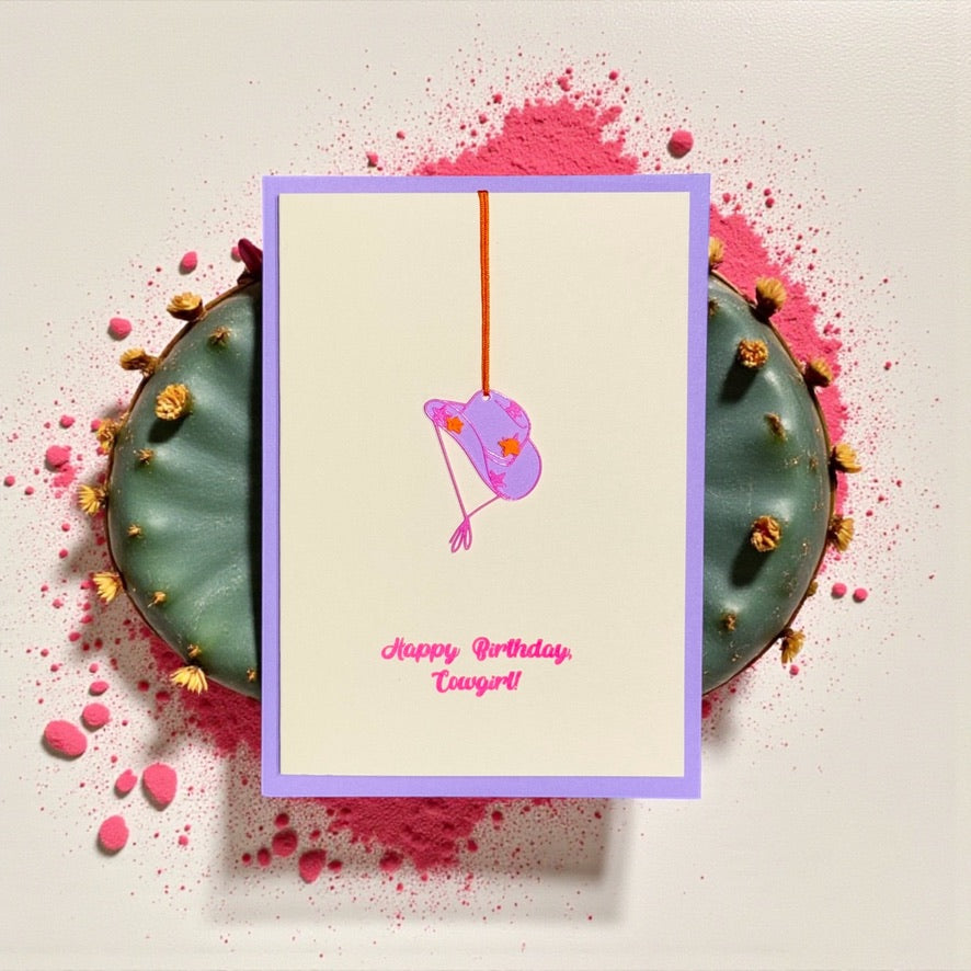 Happy Birthday Cowgirl! * Hat