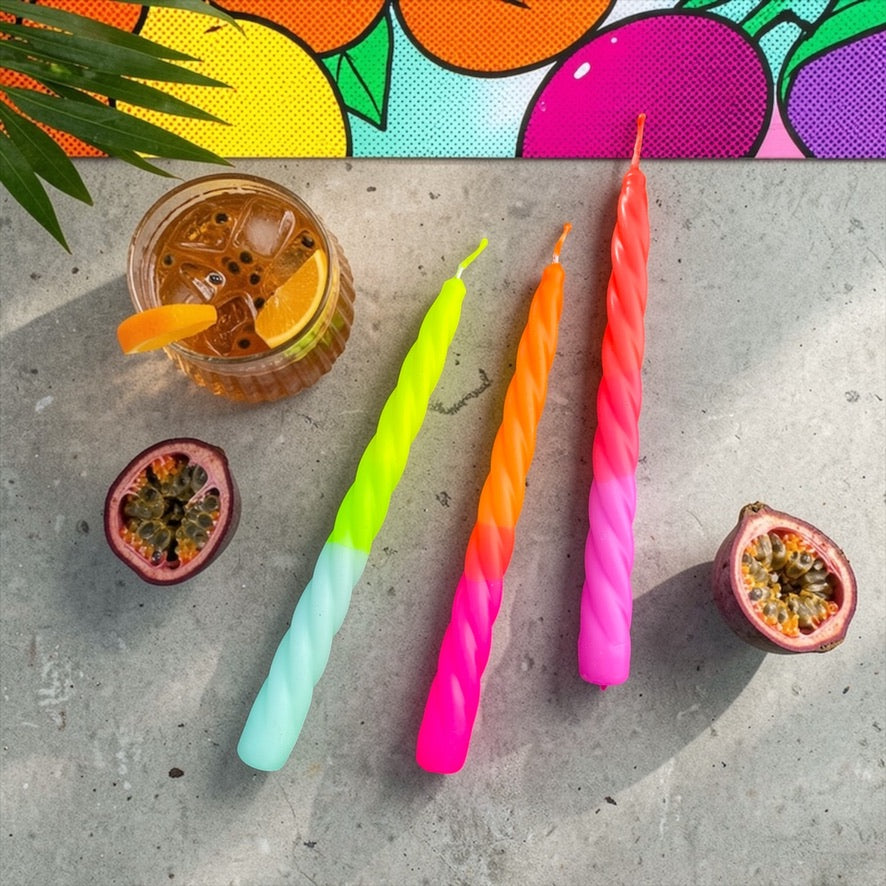 Dip Dye Twisted * Shades of Passionfruit