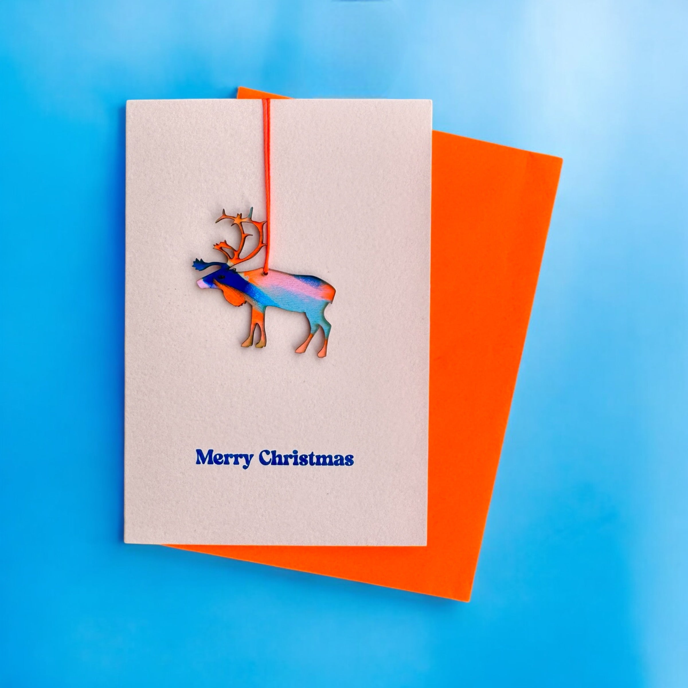 Merry Christmas * Elch orange