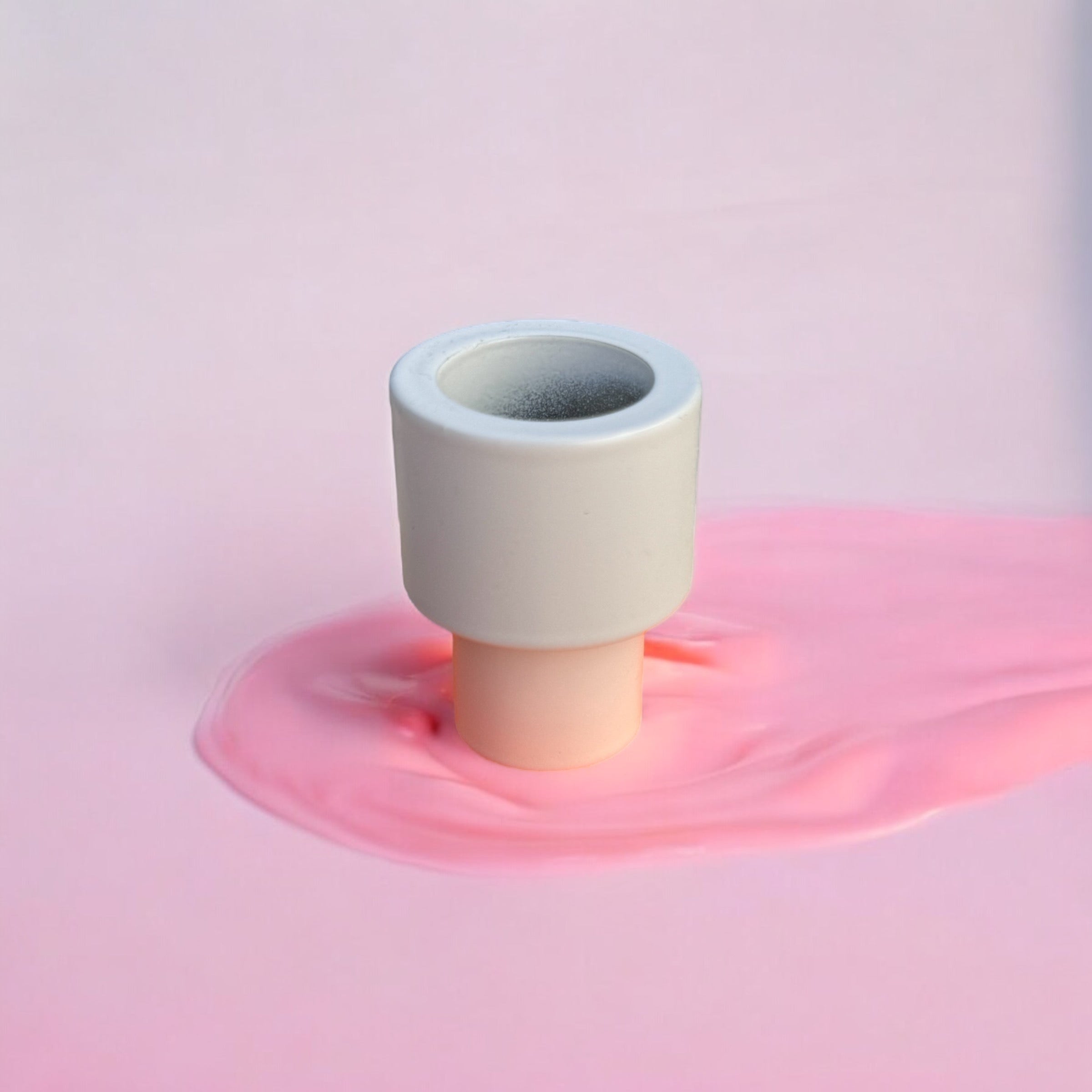 Tube plongeur * Blanc