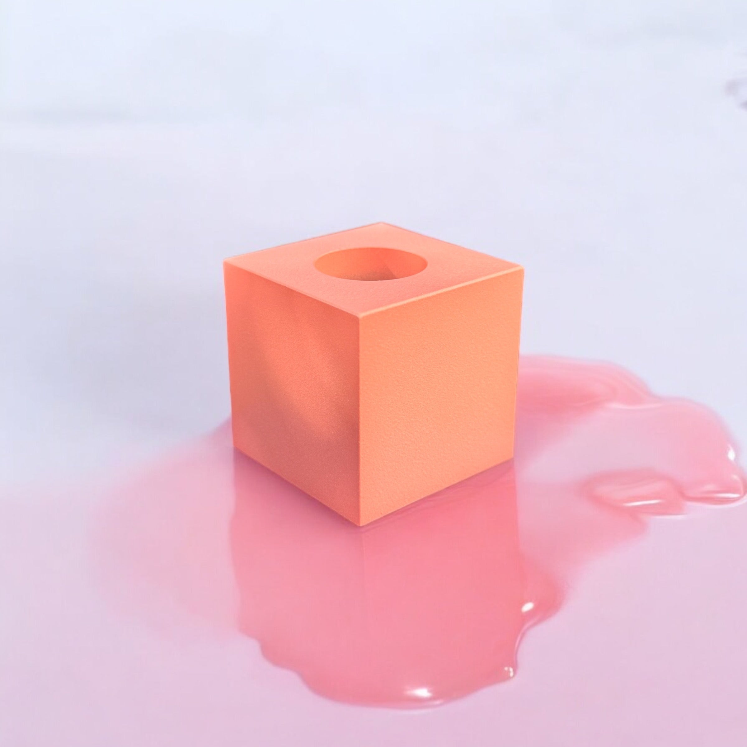 Flipper Cube * Coral