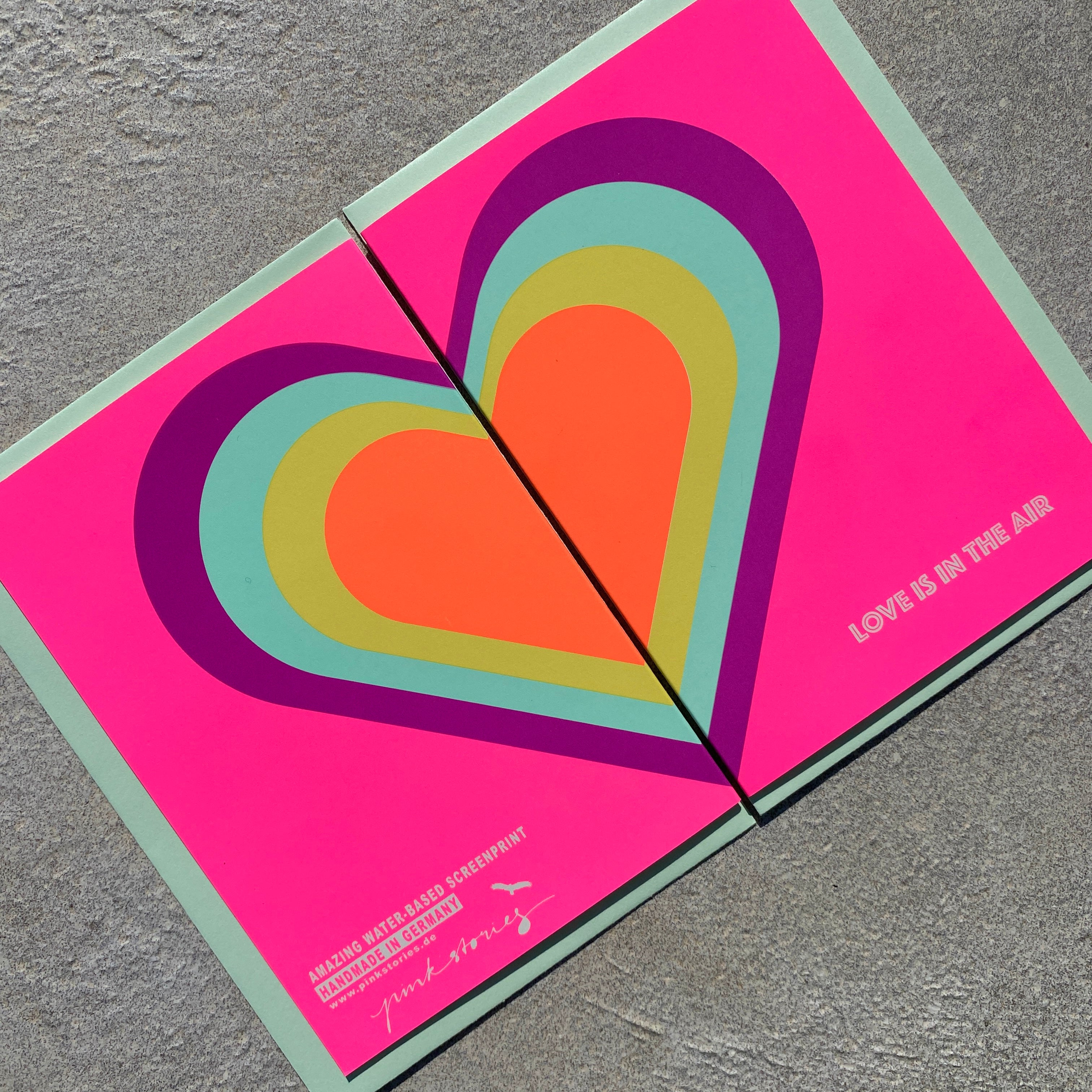 Love is in the Air pink