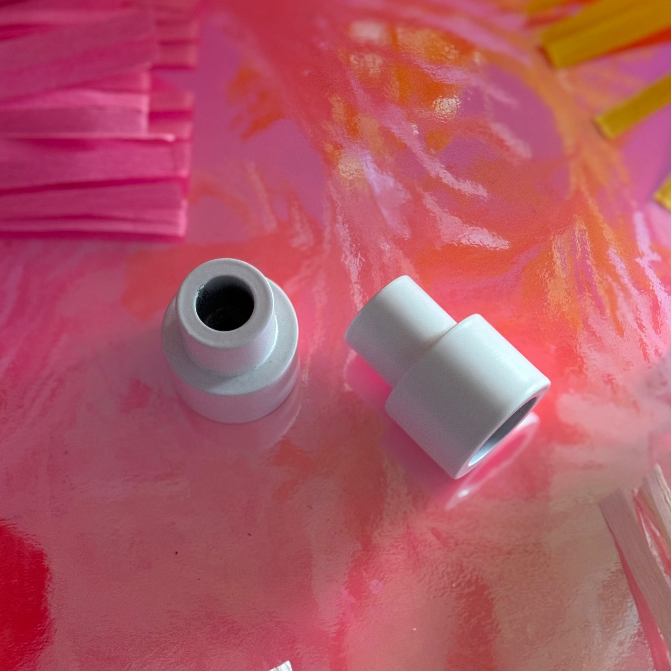 Tube plongeur * Blanc