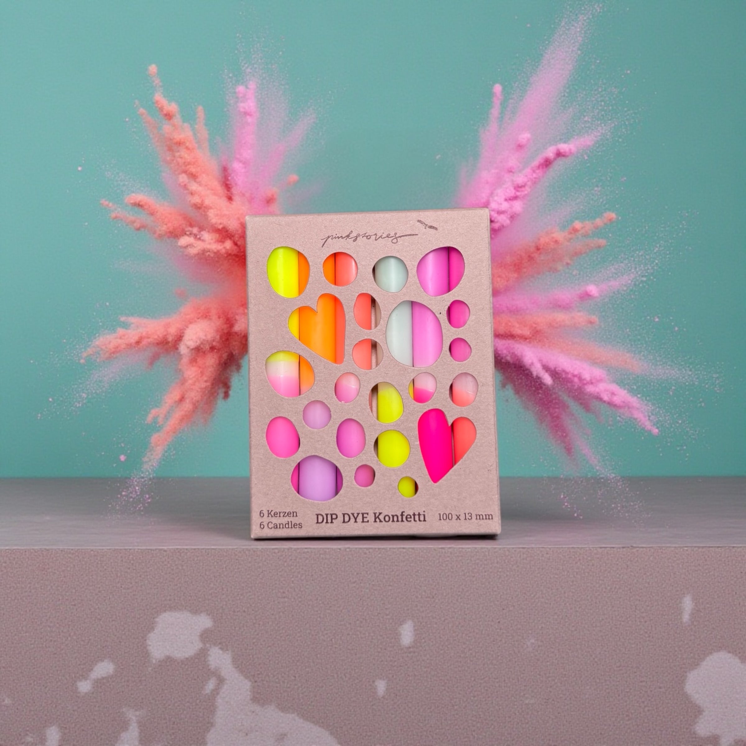 Confettis Dip Dye * Bouquet de couleurs