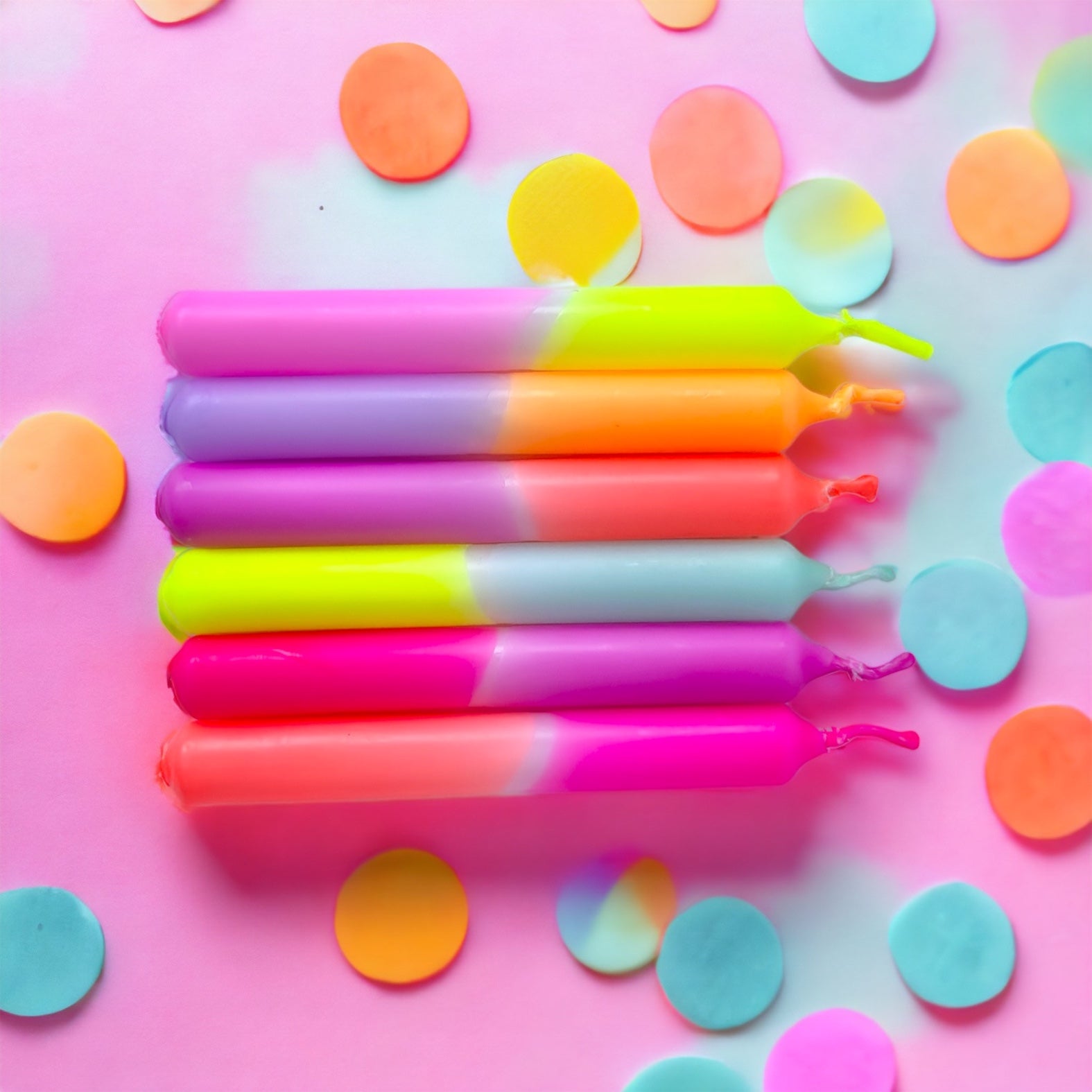 Confettis Dip Dye * Bouquet de couleurs