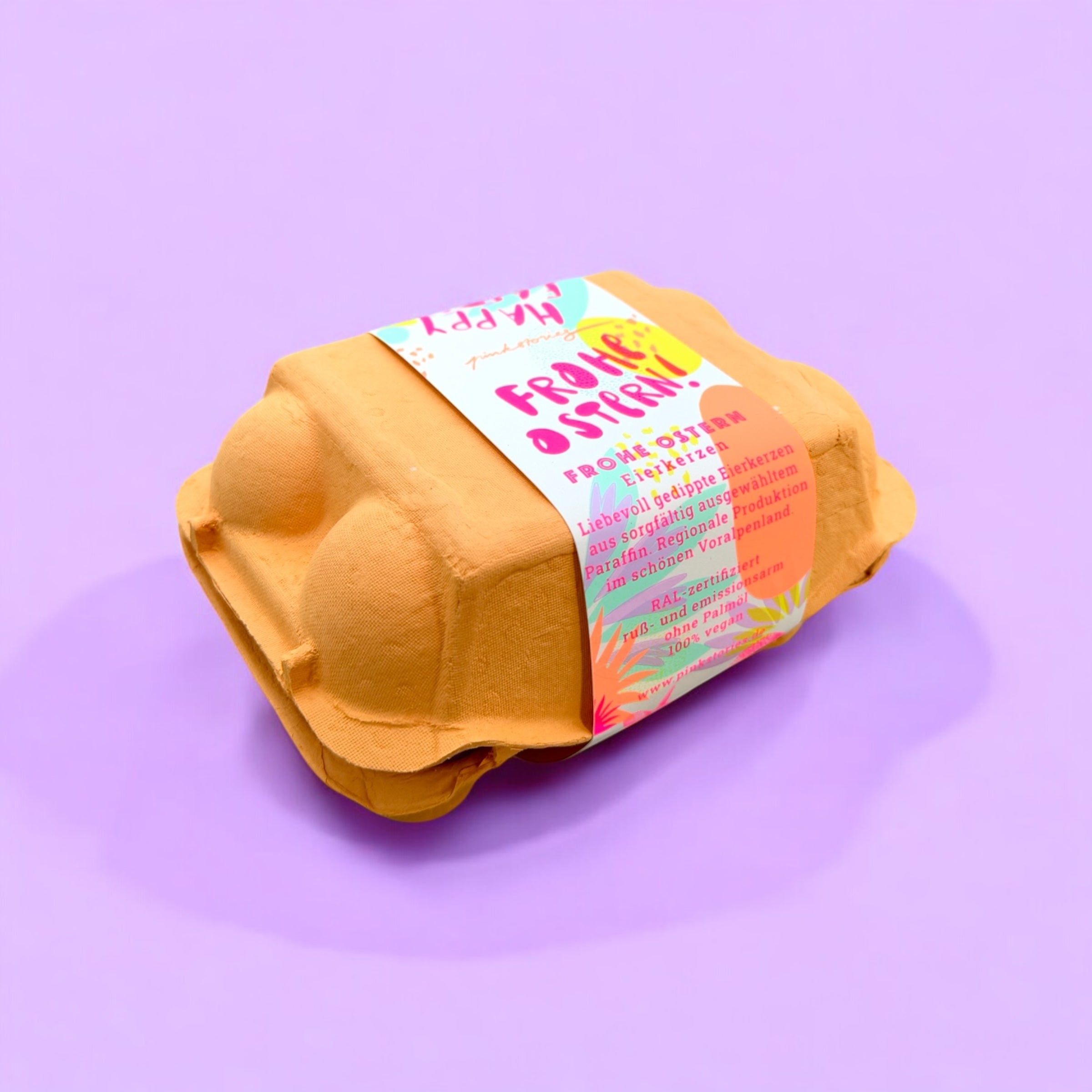 Œufs teints par trempage - Bonbons à l'orange