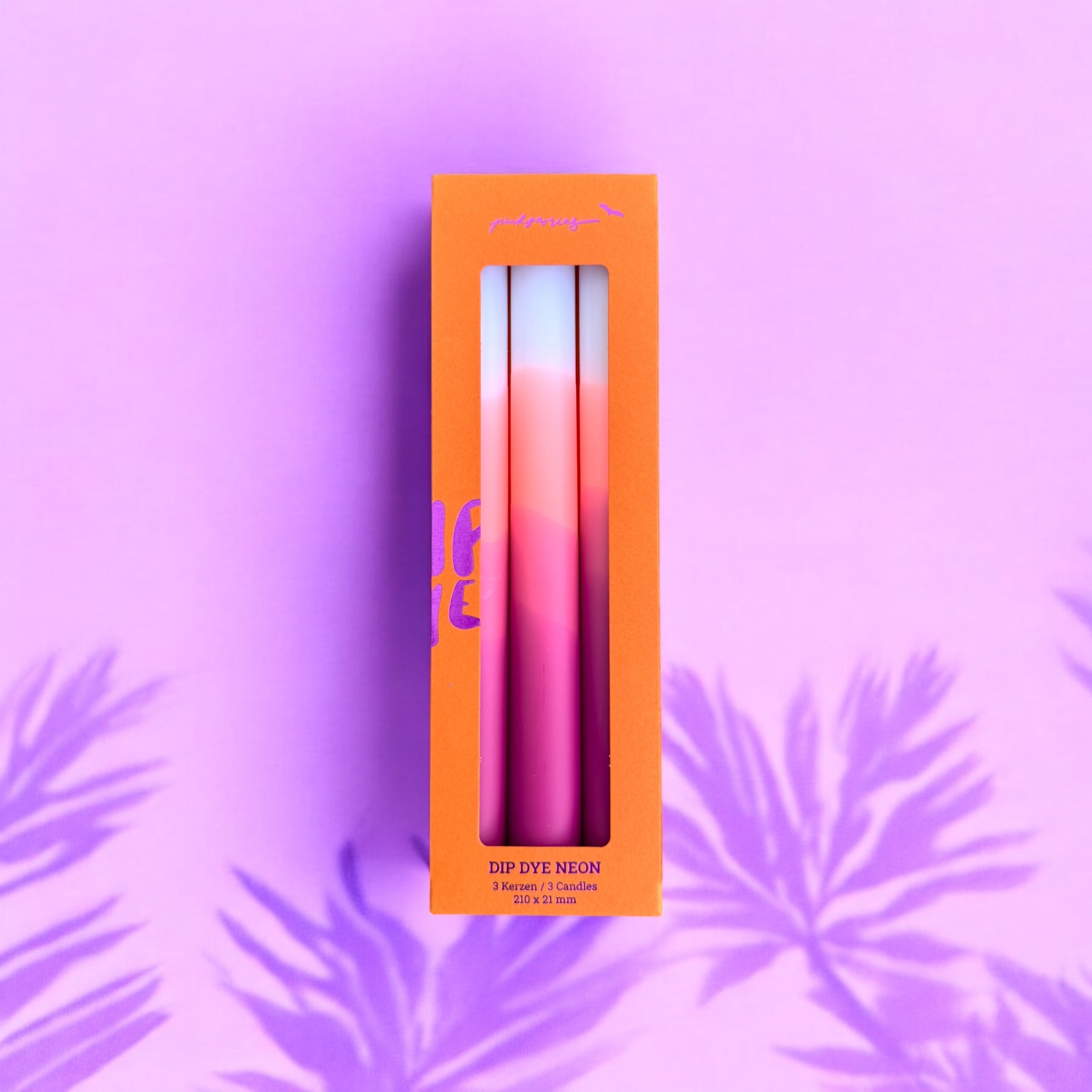 Teinture par immersion néon * Triple aubergine