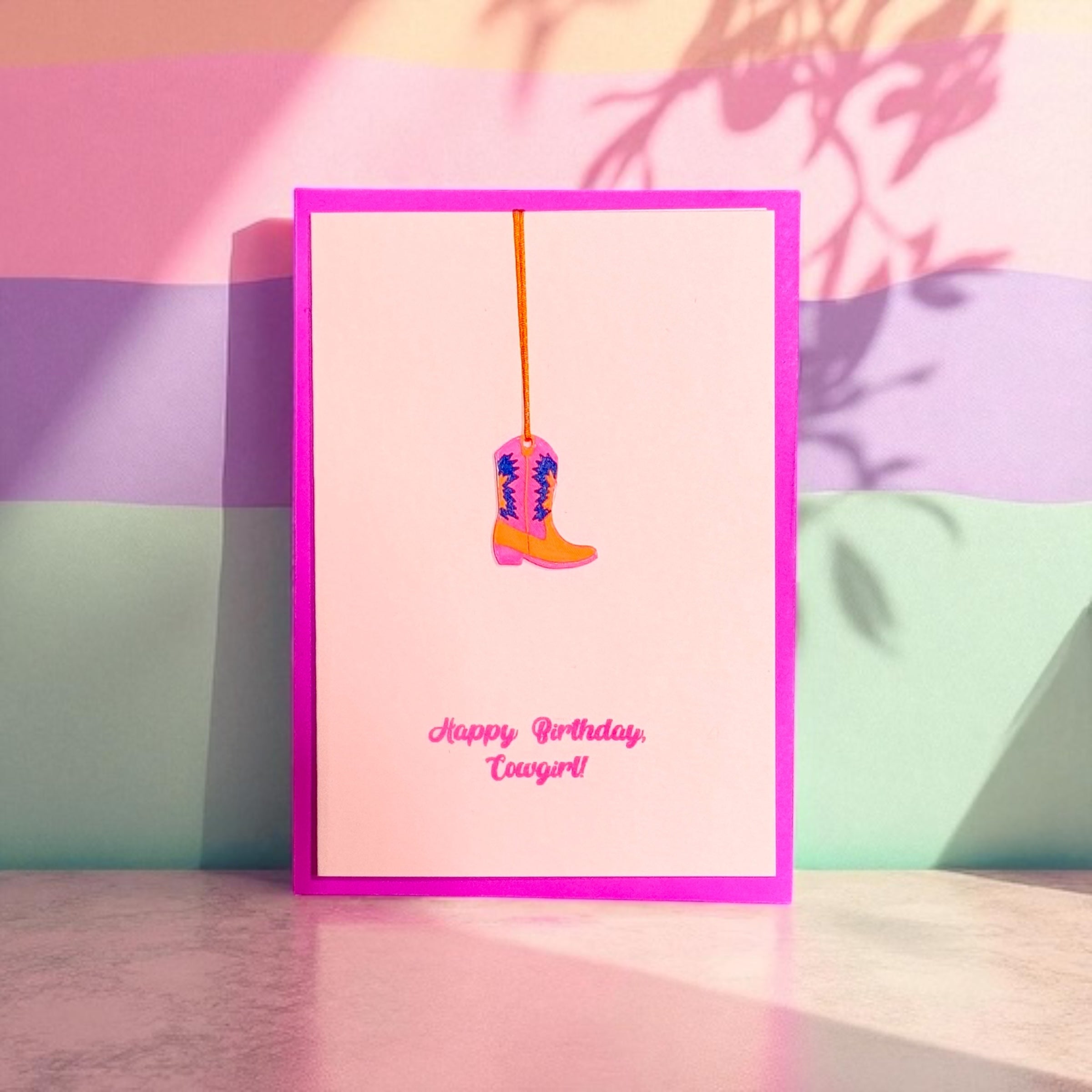 Happy Birthday, Cowgirl! * Boot