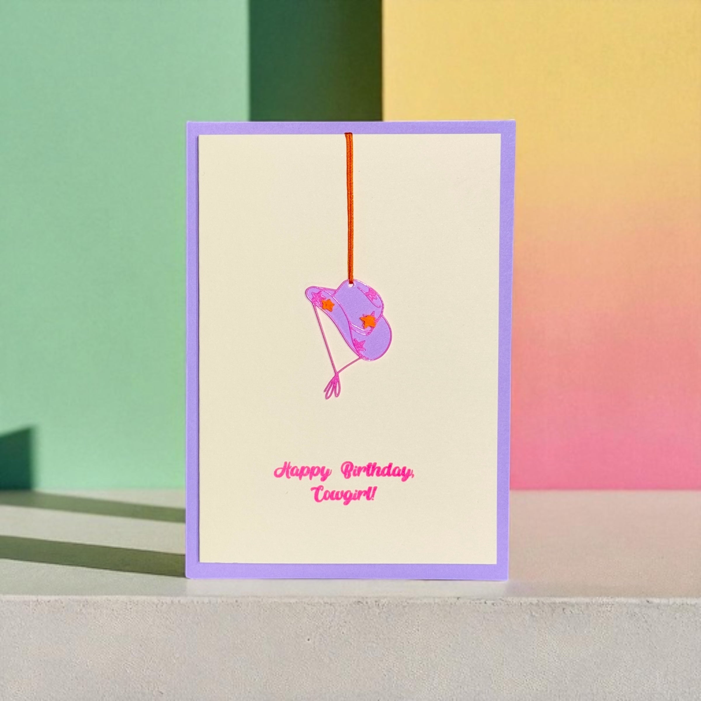 Happy Birthday Cowgirl! * Hat