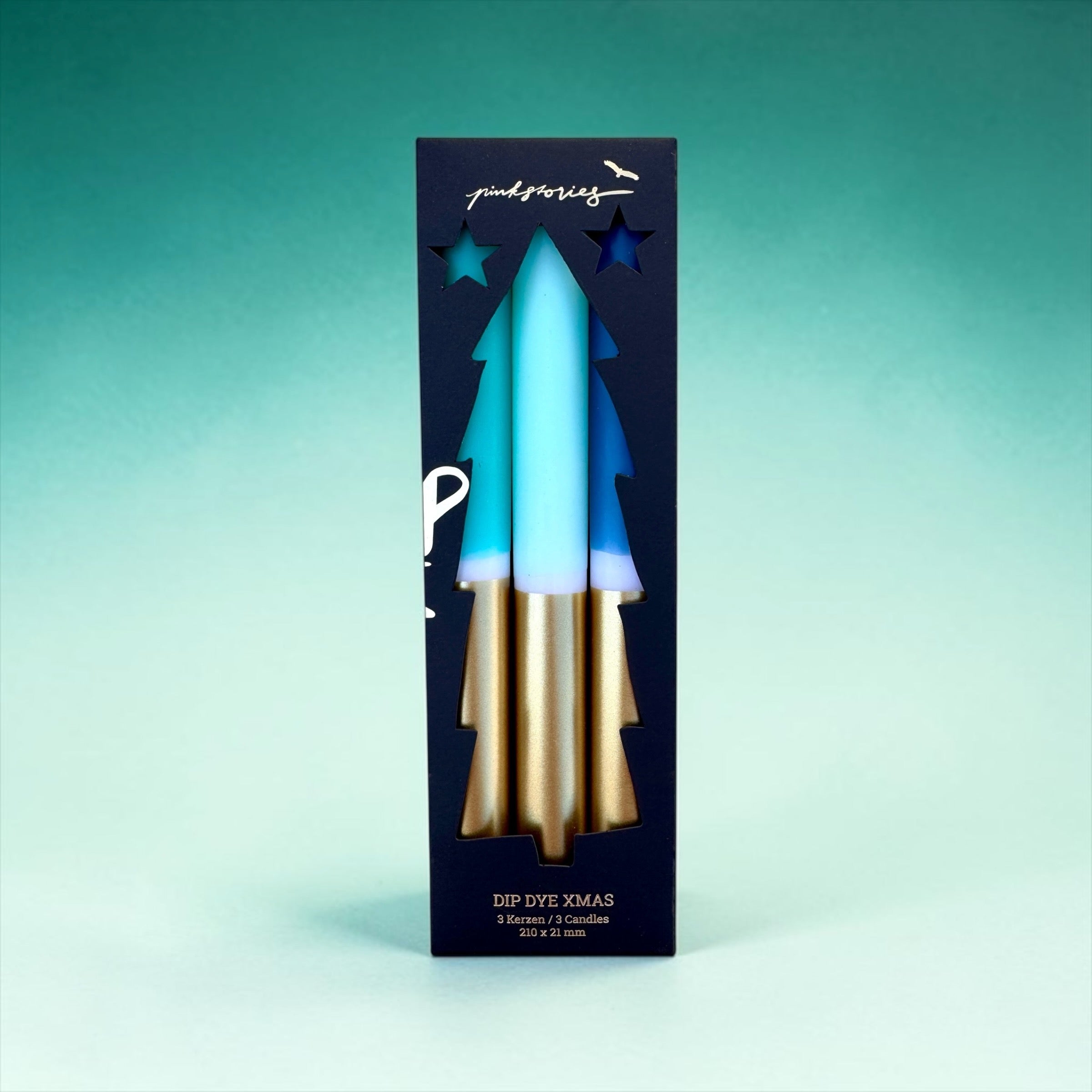 Dip Dye X-Mas * Frosty Blue