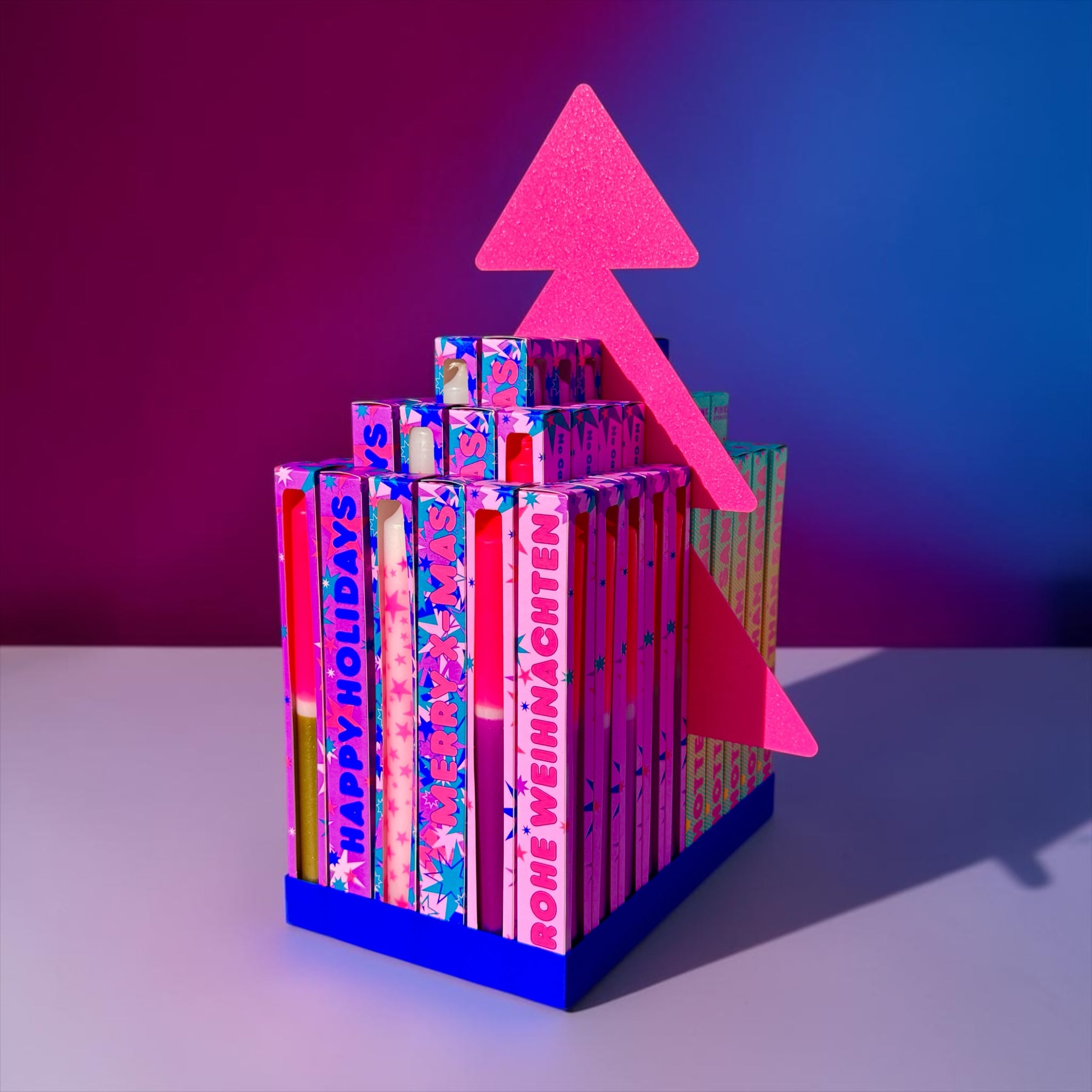 NCLY * Weihnachten Display Pink (60 Stk.)