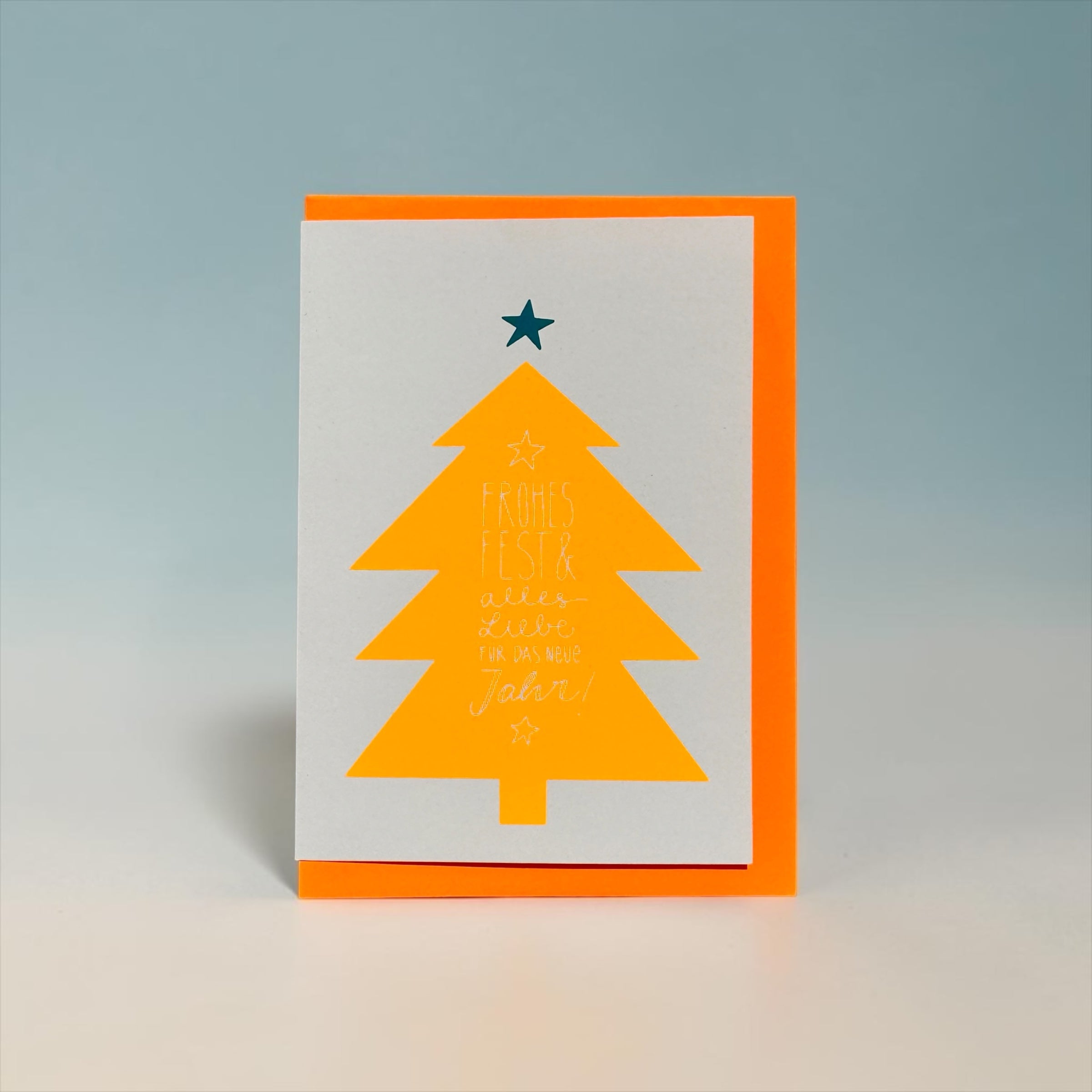 Lettertanne neonorange