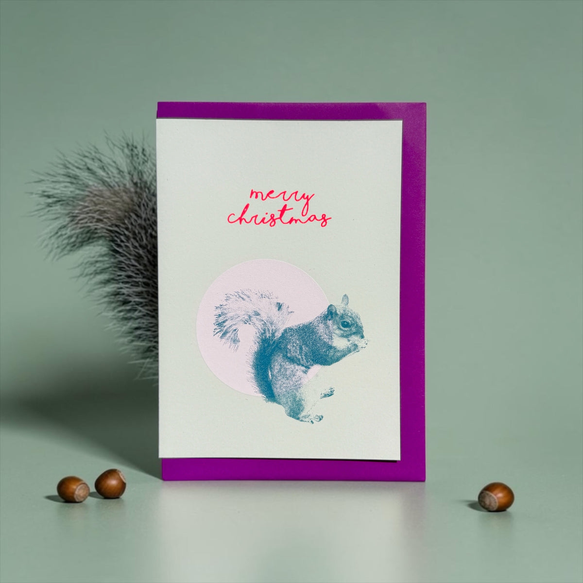 Squirrel Bubble violet
