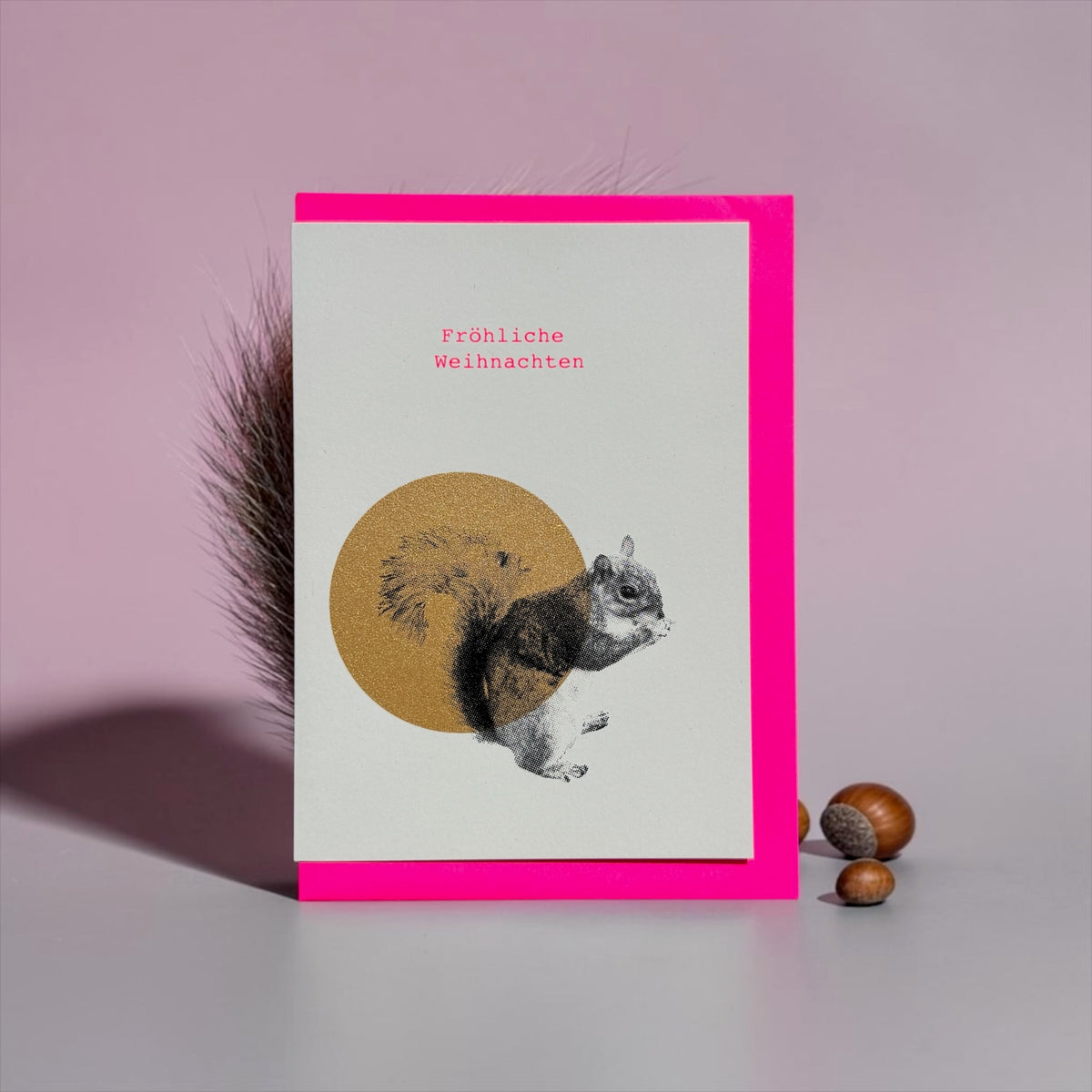 Eichhörnchen Bubble gold