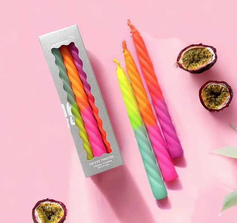 Dip Dye Twisted * Shades of Passionfruit