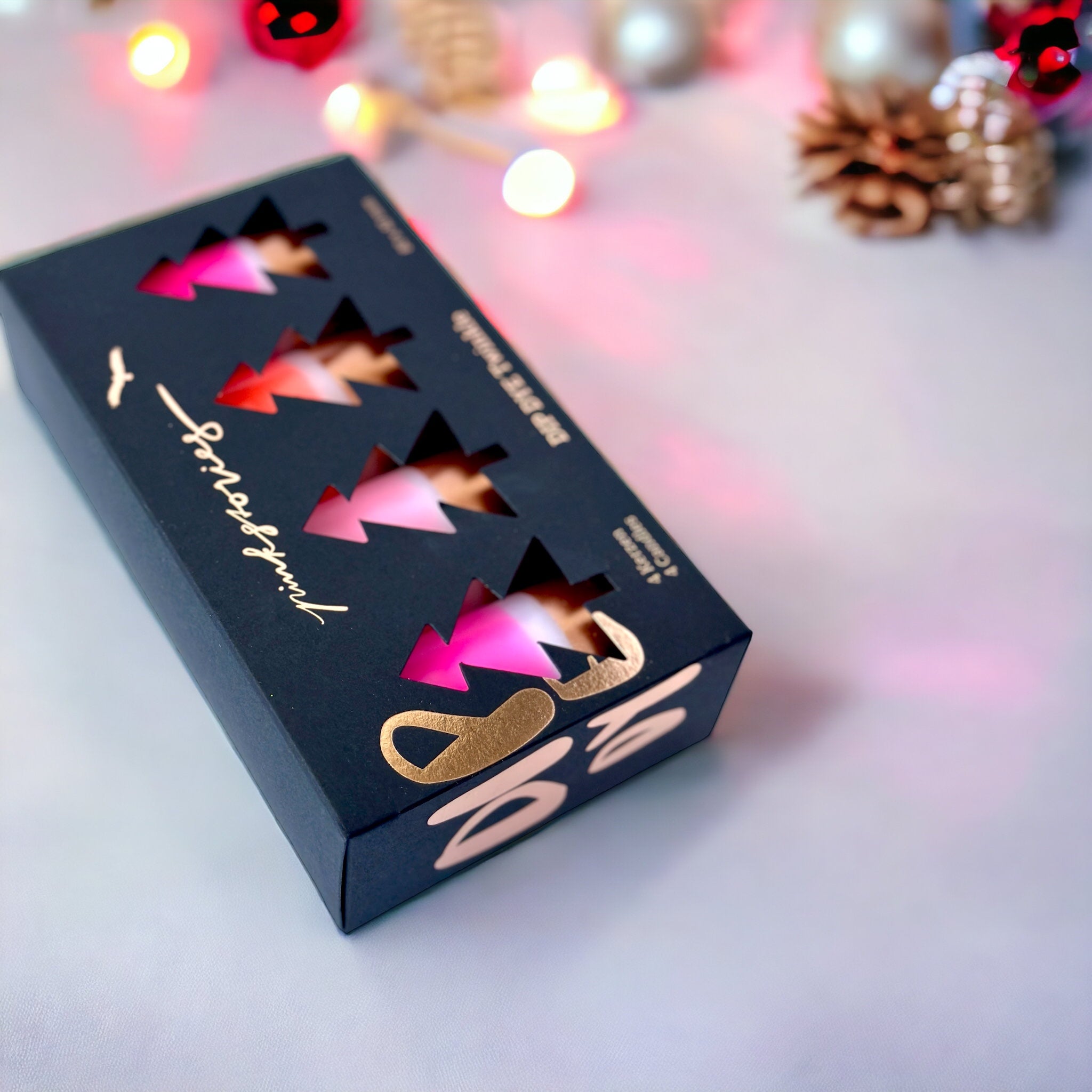 Dip Dye Twinkle * Copper Diamonds