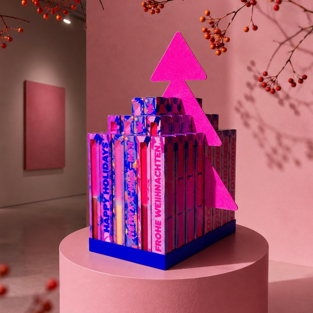 NCLY * Weihnachten Display Pink (60 Stk.)