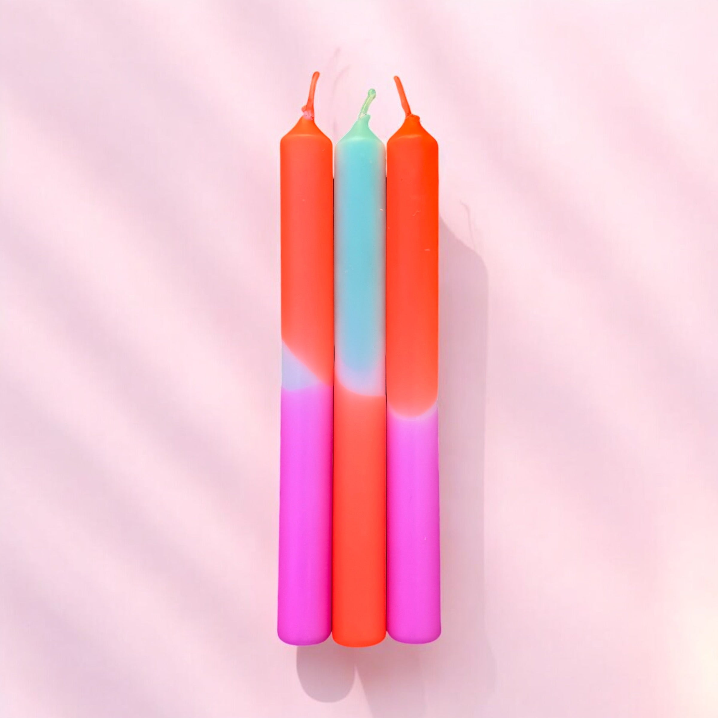 Teinture par immersion néon * Croustillant aux pommes