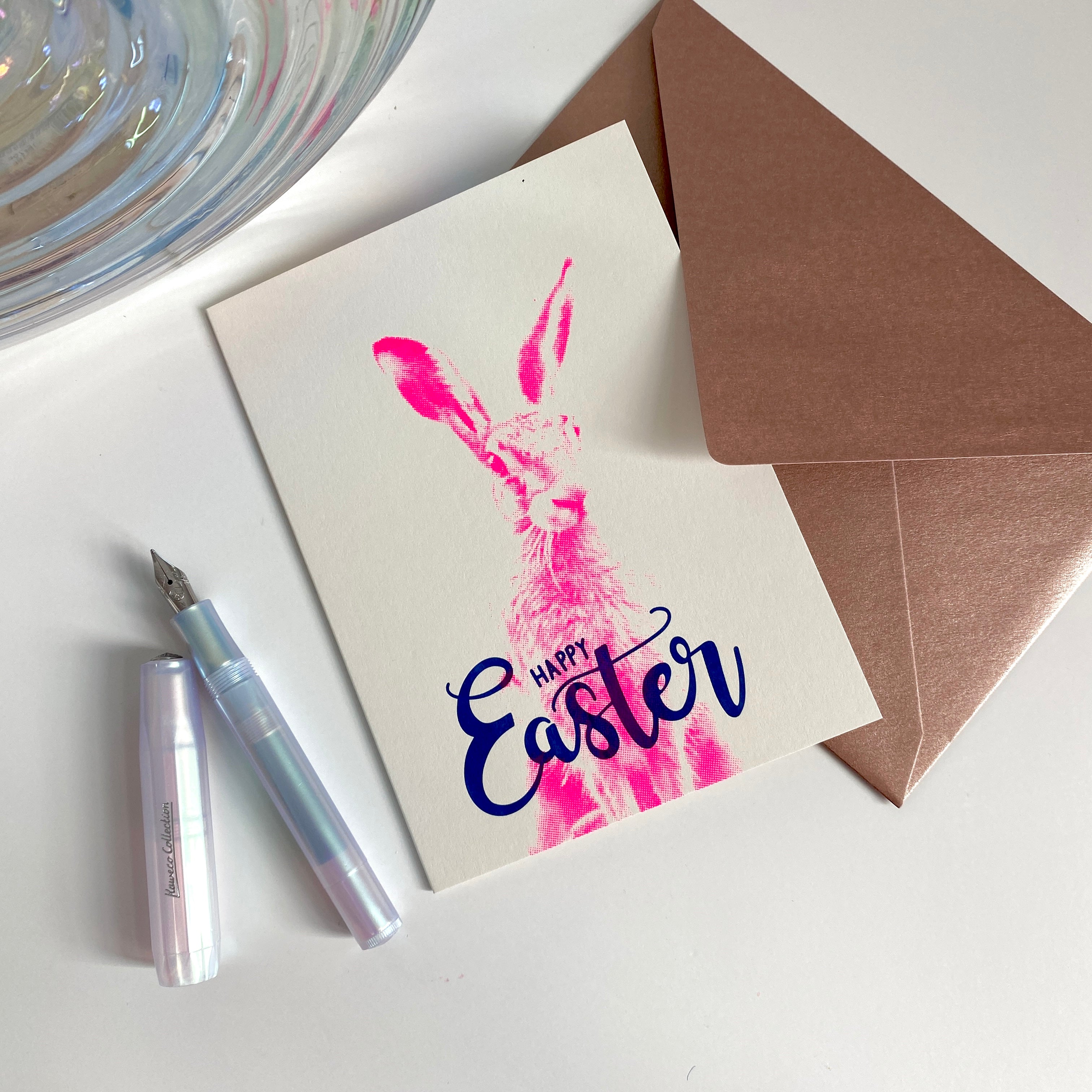 Happy Easter Foto pink