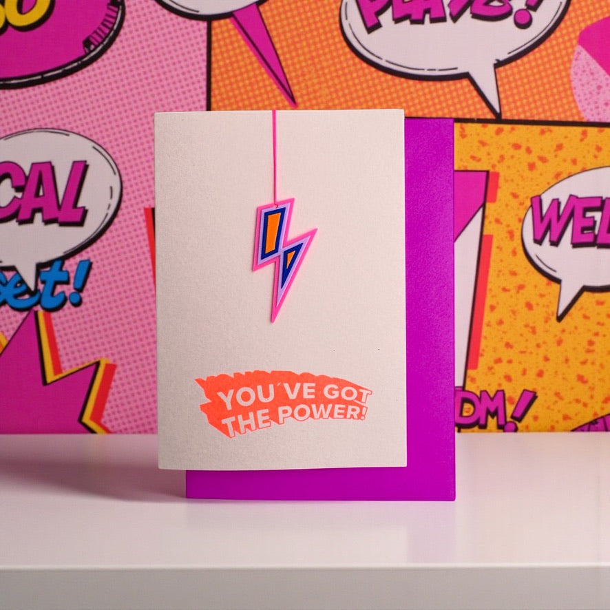 You´ve got the power* Flash magenta