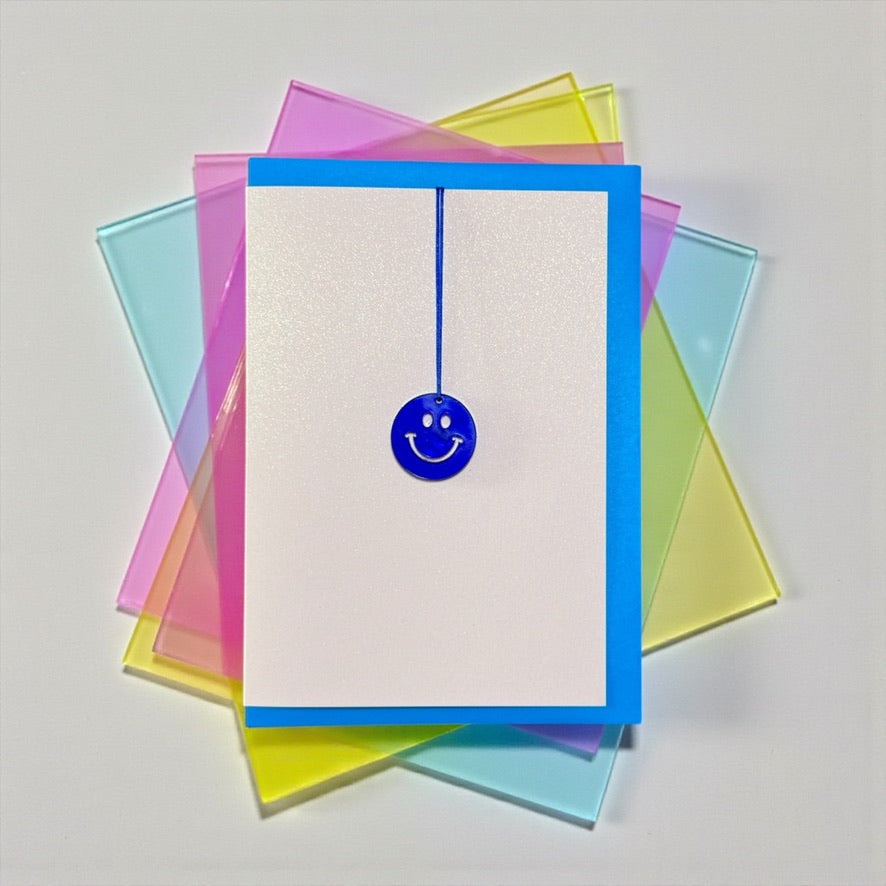 Hang me Happy * Smile Drop blue