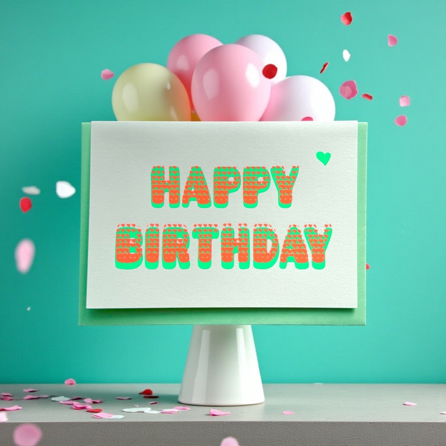 Bubble Birthday mint