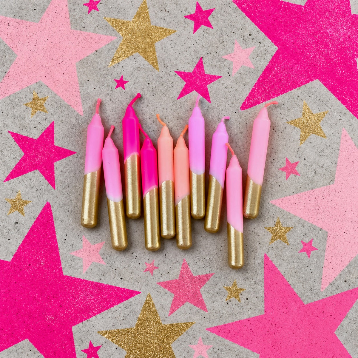 Dip Dye Little Star * Lipstick Stars