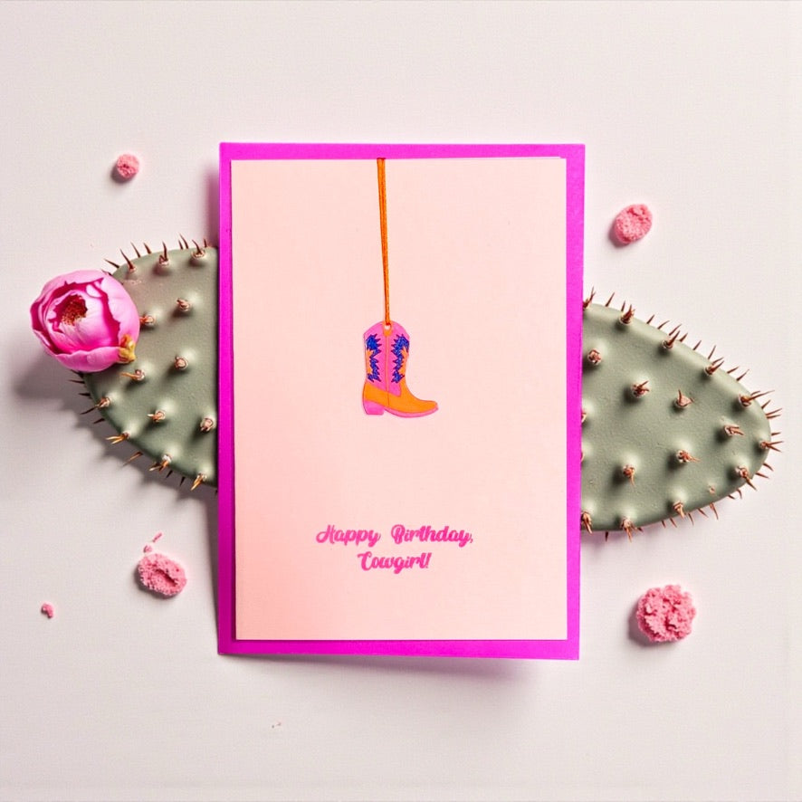 Happy Birthday, Cowgirl! * Boot