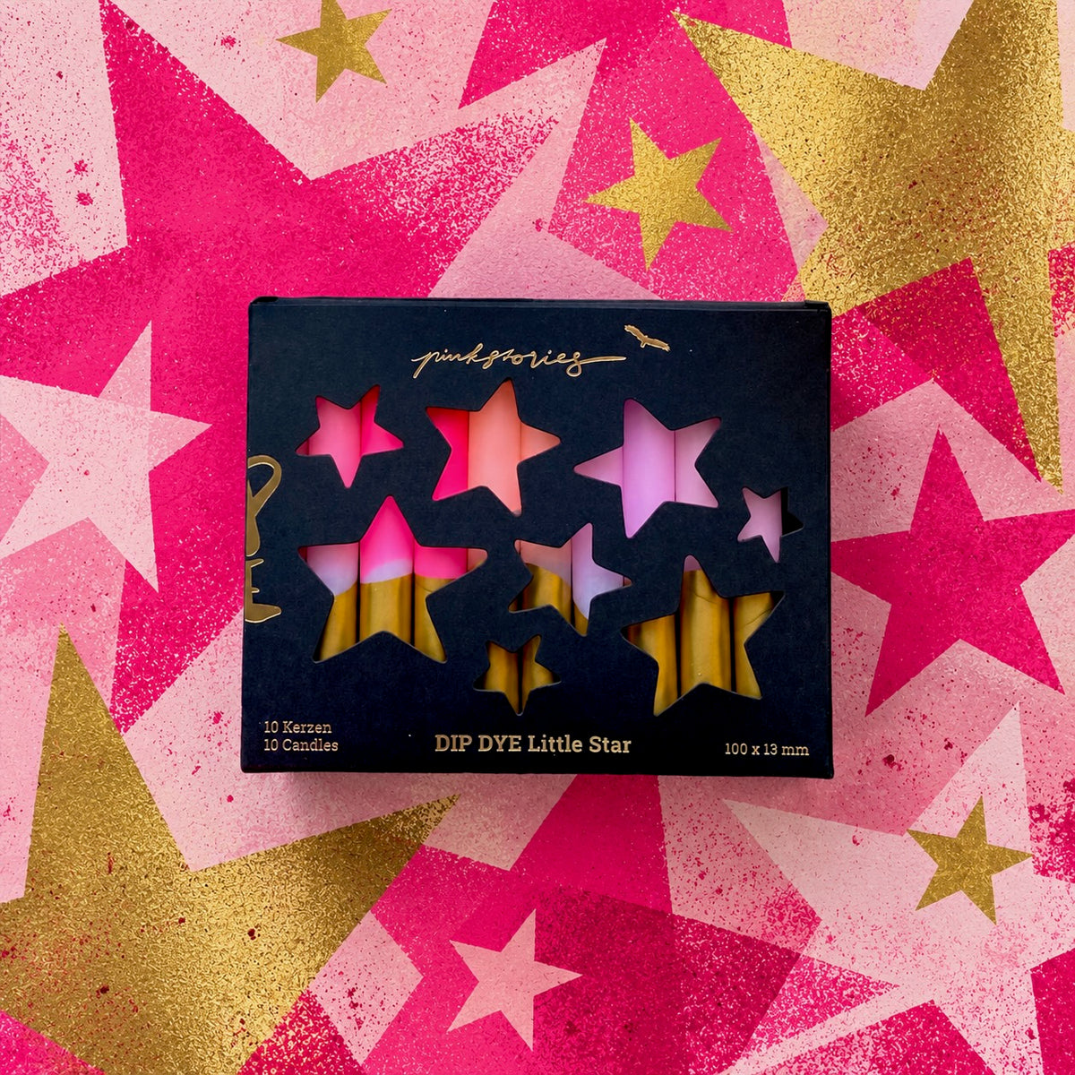 Dip Dye Little Star * Lipstick Stars