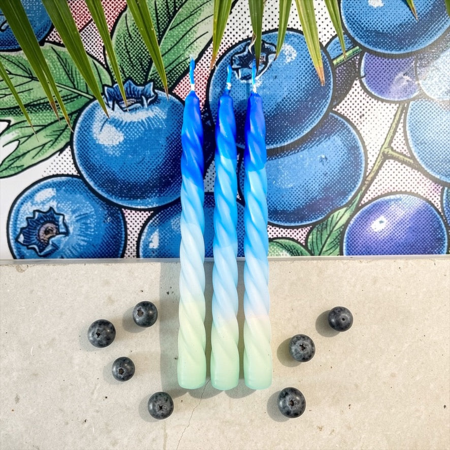 Dip Dye Twisted * Shades of Blueberry