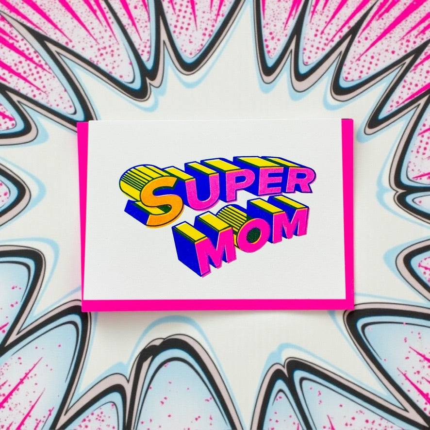 SUPERMOM pink