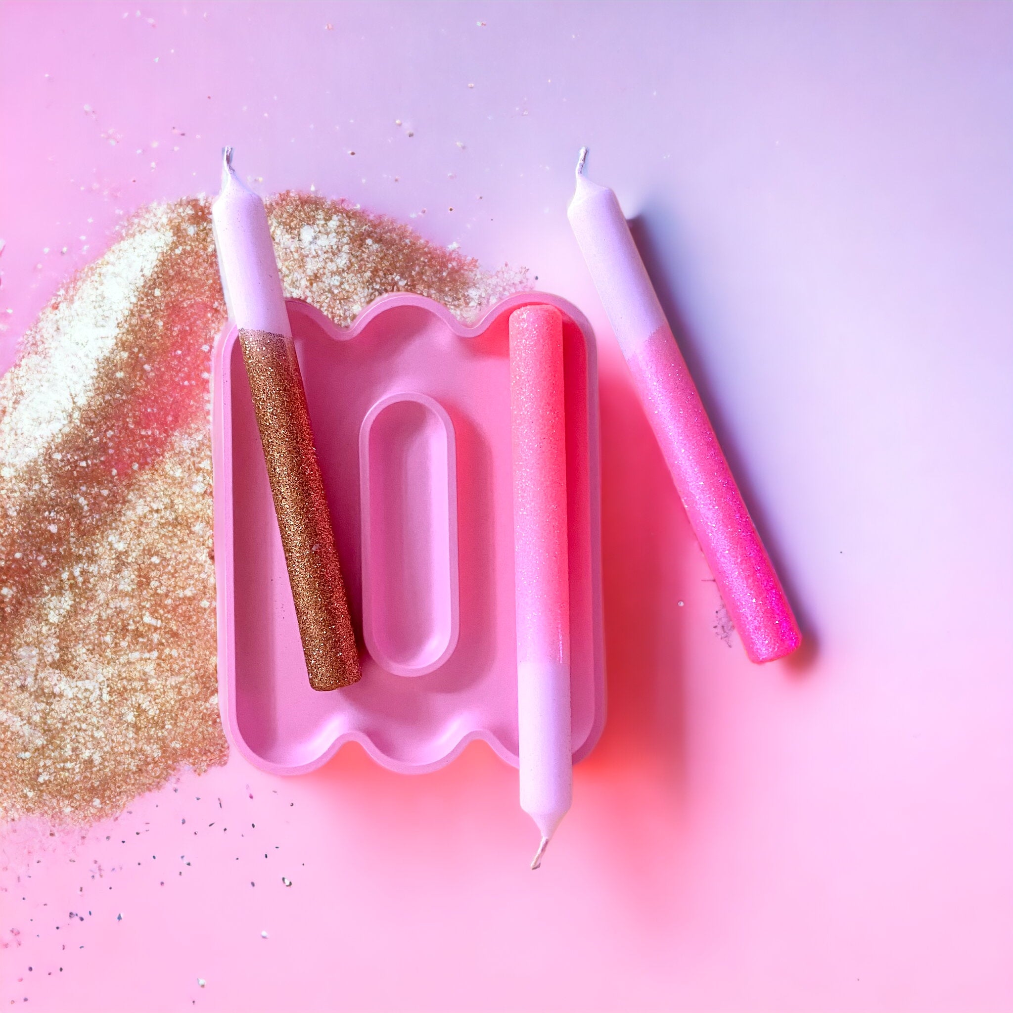 Dip Dye Glitter * Diamonds in the sky