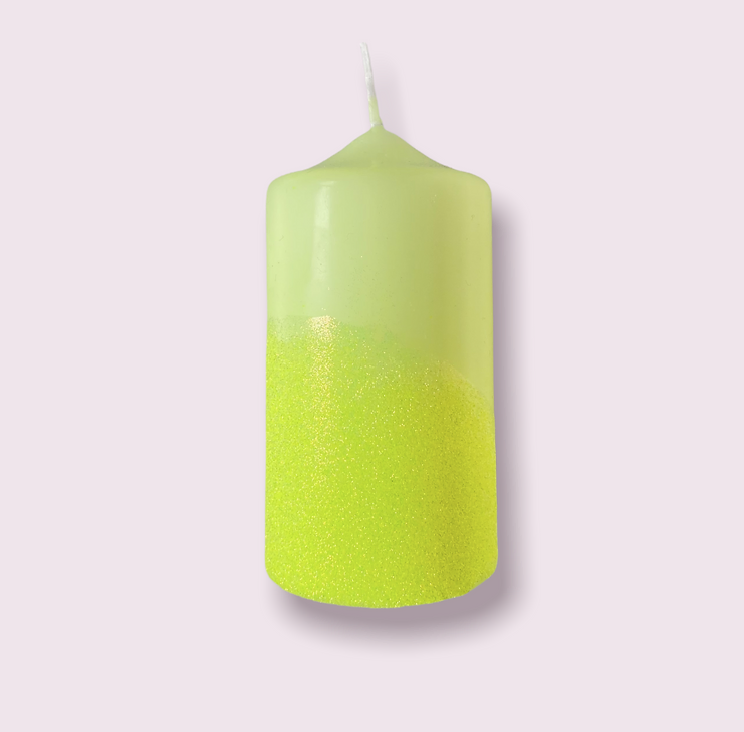Dip Dye Glitter * Yellow