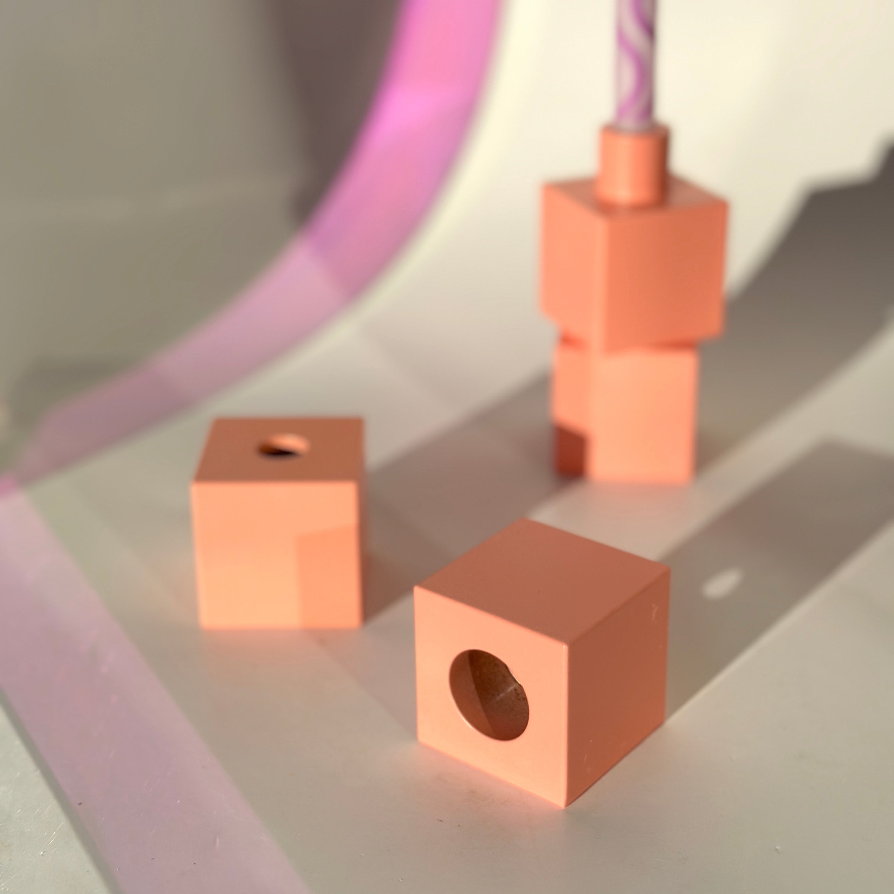 Flipper Cube * Coral