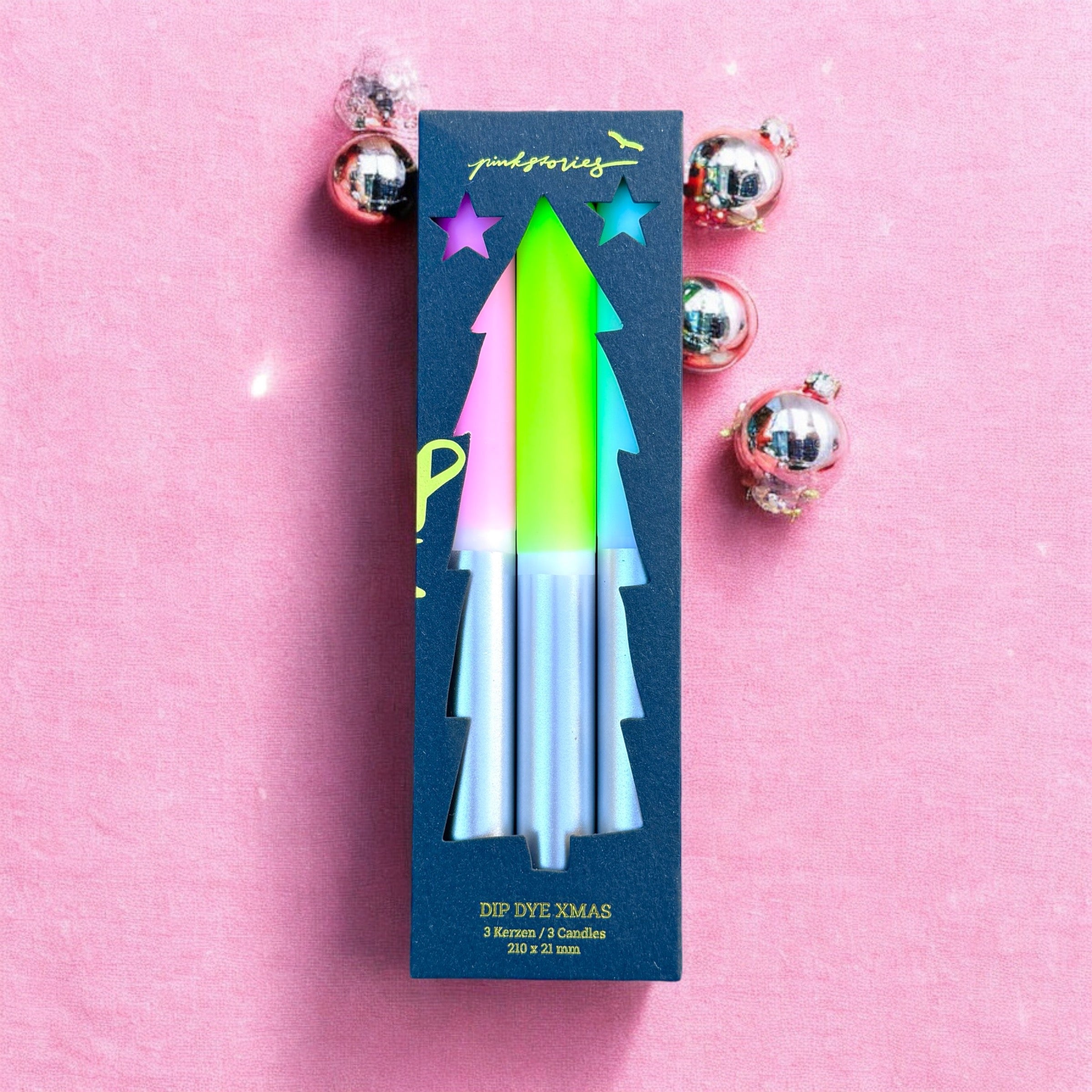 Dip Dye Xmas * Jewel-like Kiwi