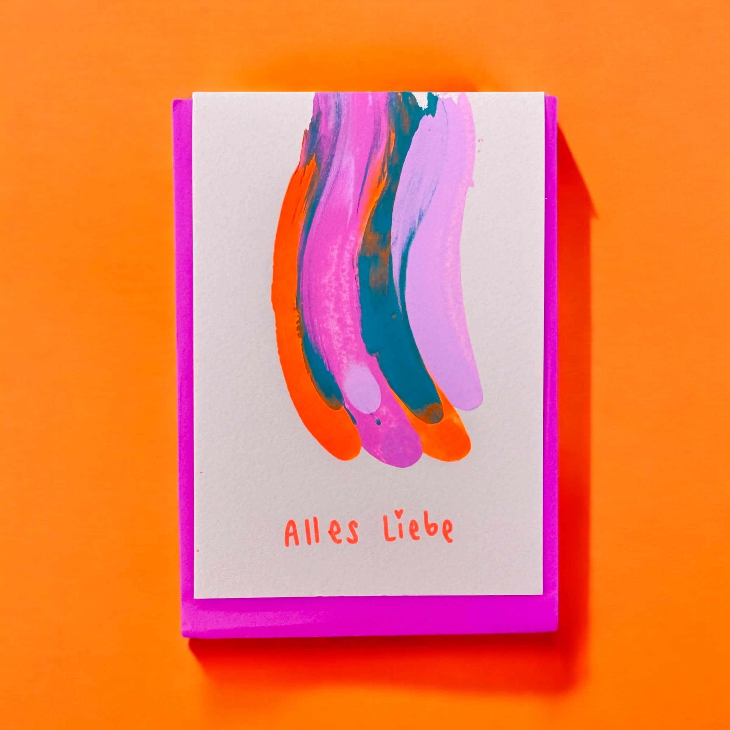 Teintée. Je t'aime, Violette.