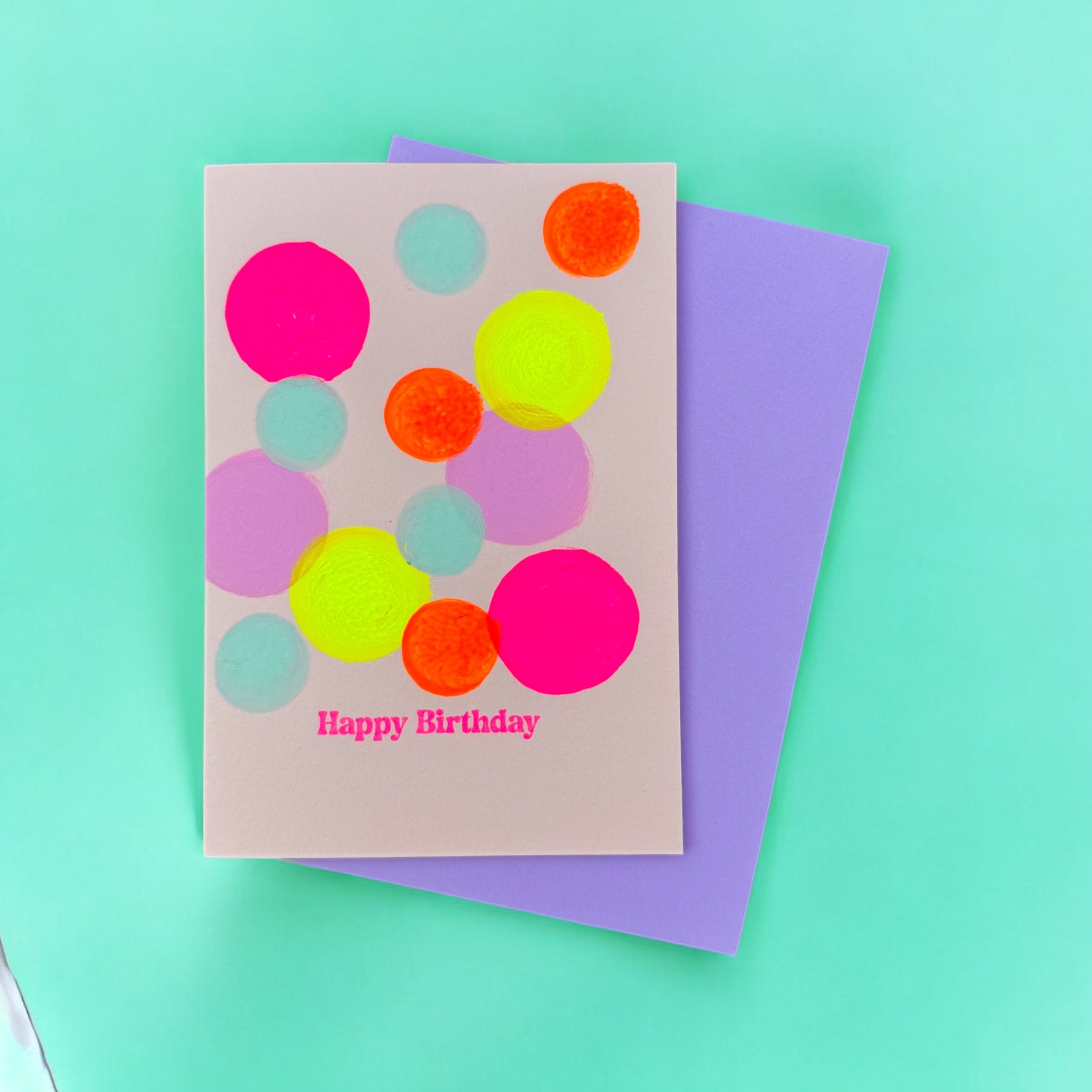 Birthday Splash Flieder