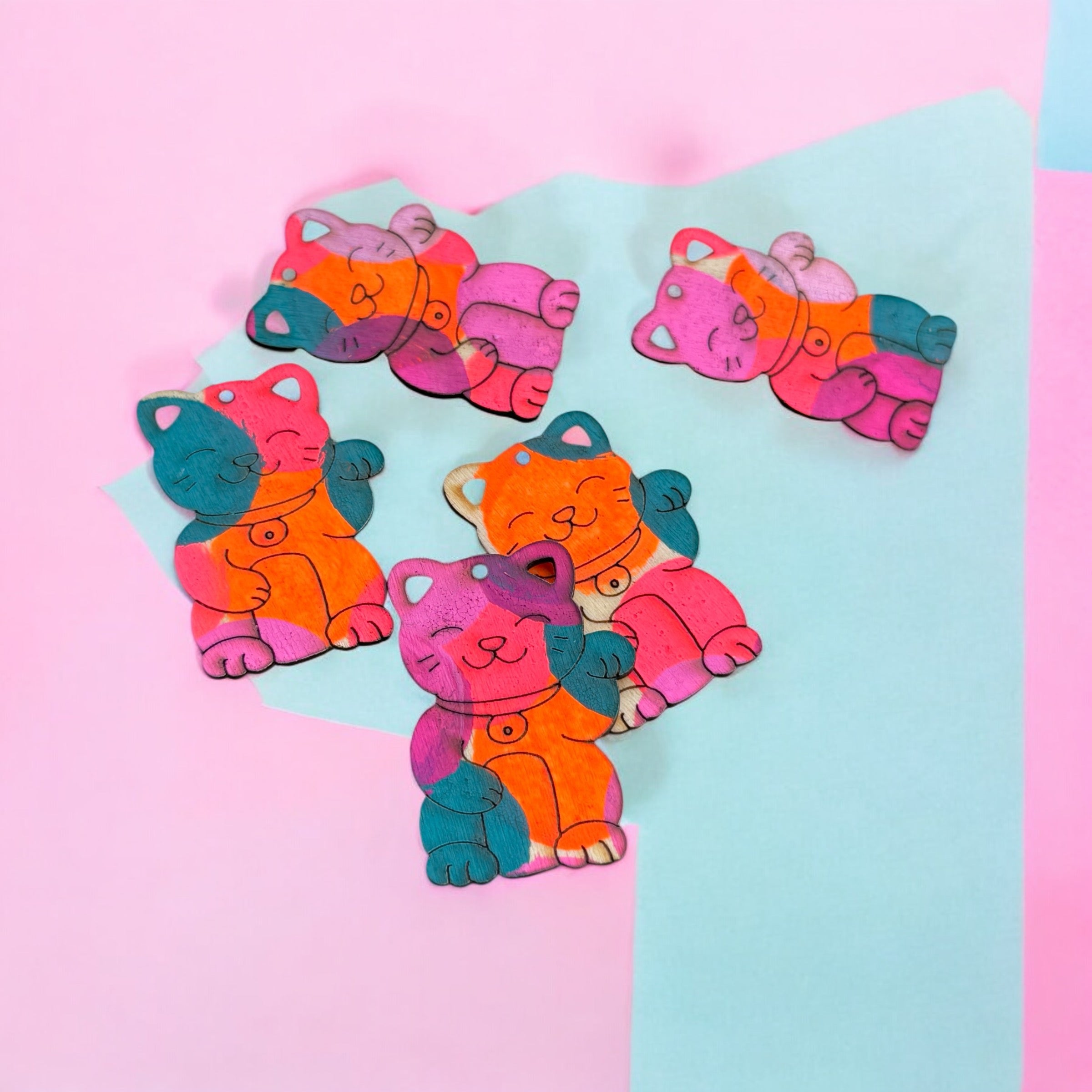 Good Luck* Lucky Cat