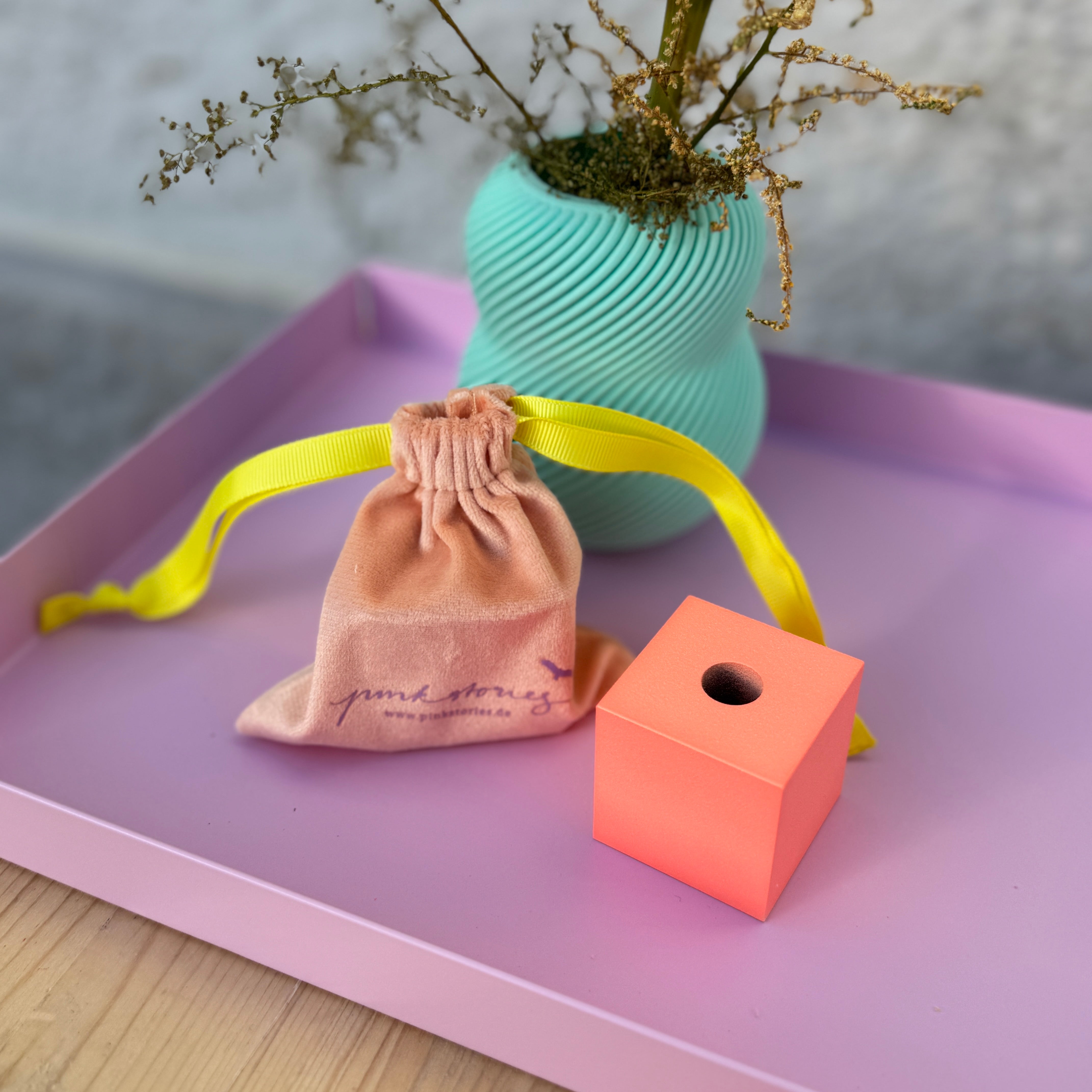 Flipper Cube * Coral