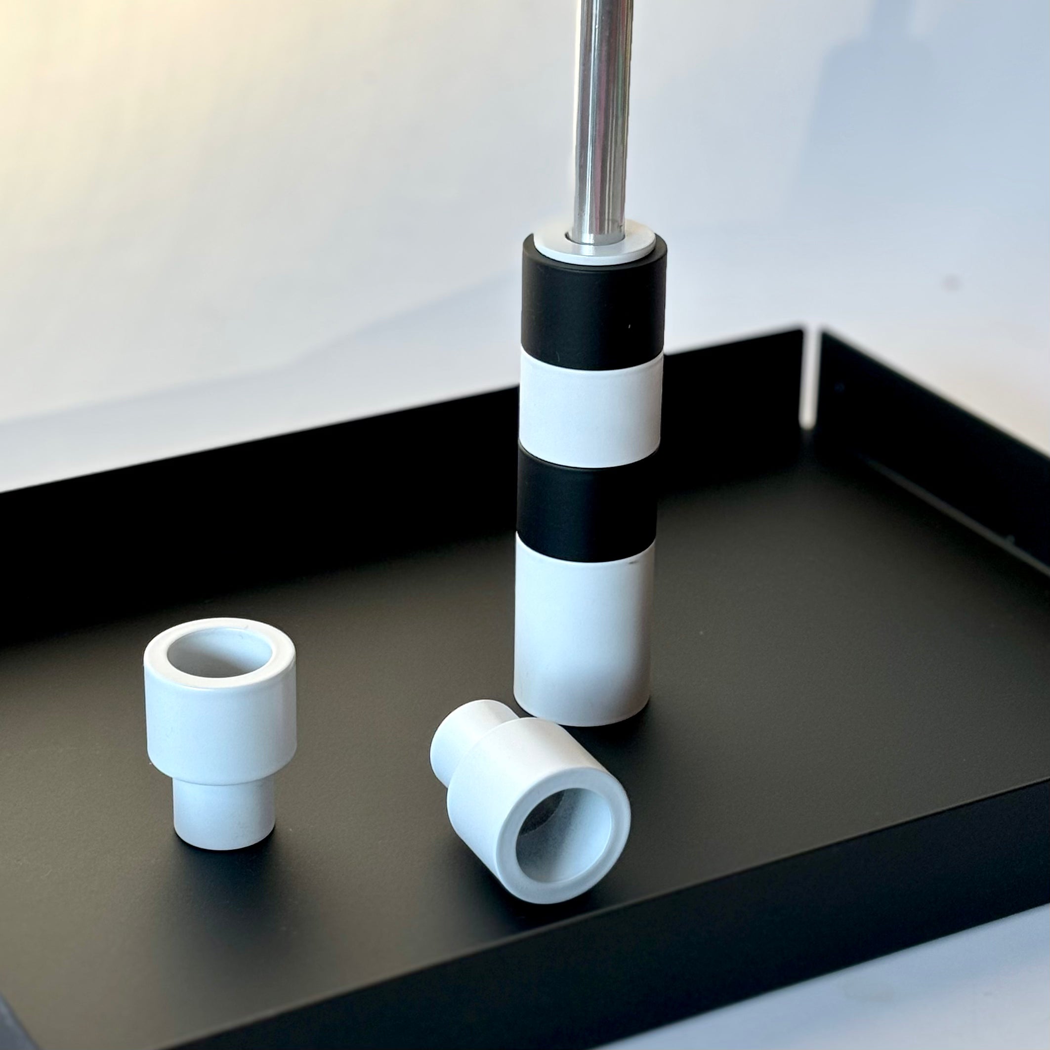 Tube plongeur * Blanc