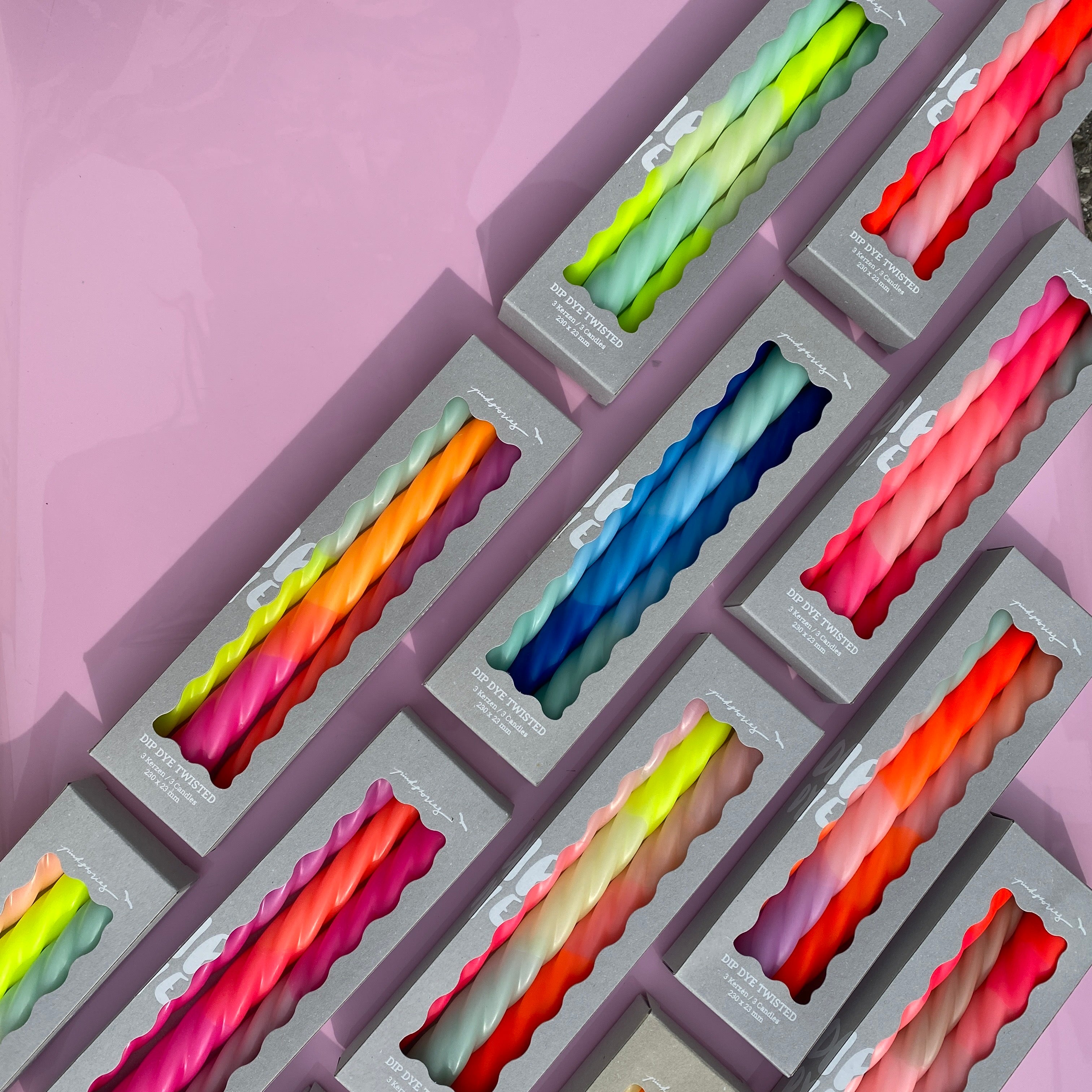 Dip Dye Twisted * Shades of Avocado