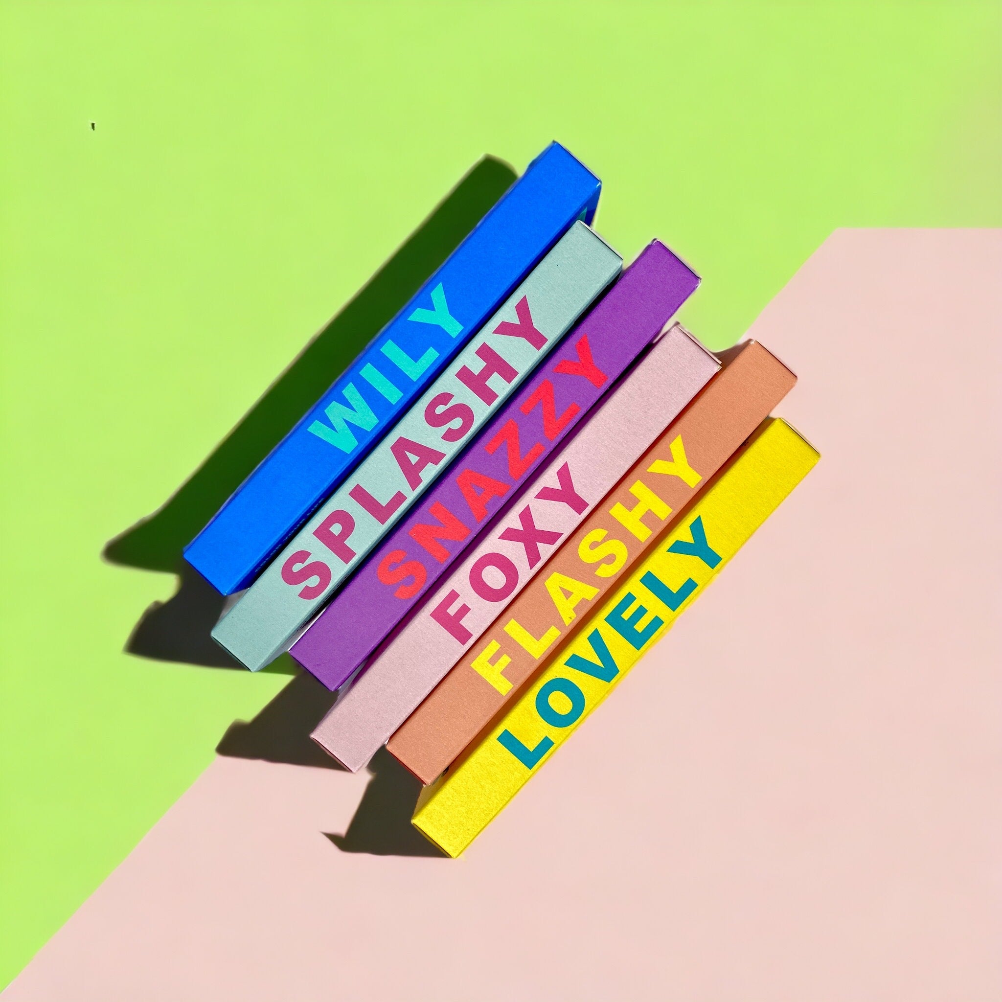 Rainbow Studio * Stabkerze 2er Set SPLASHY