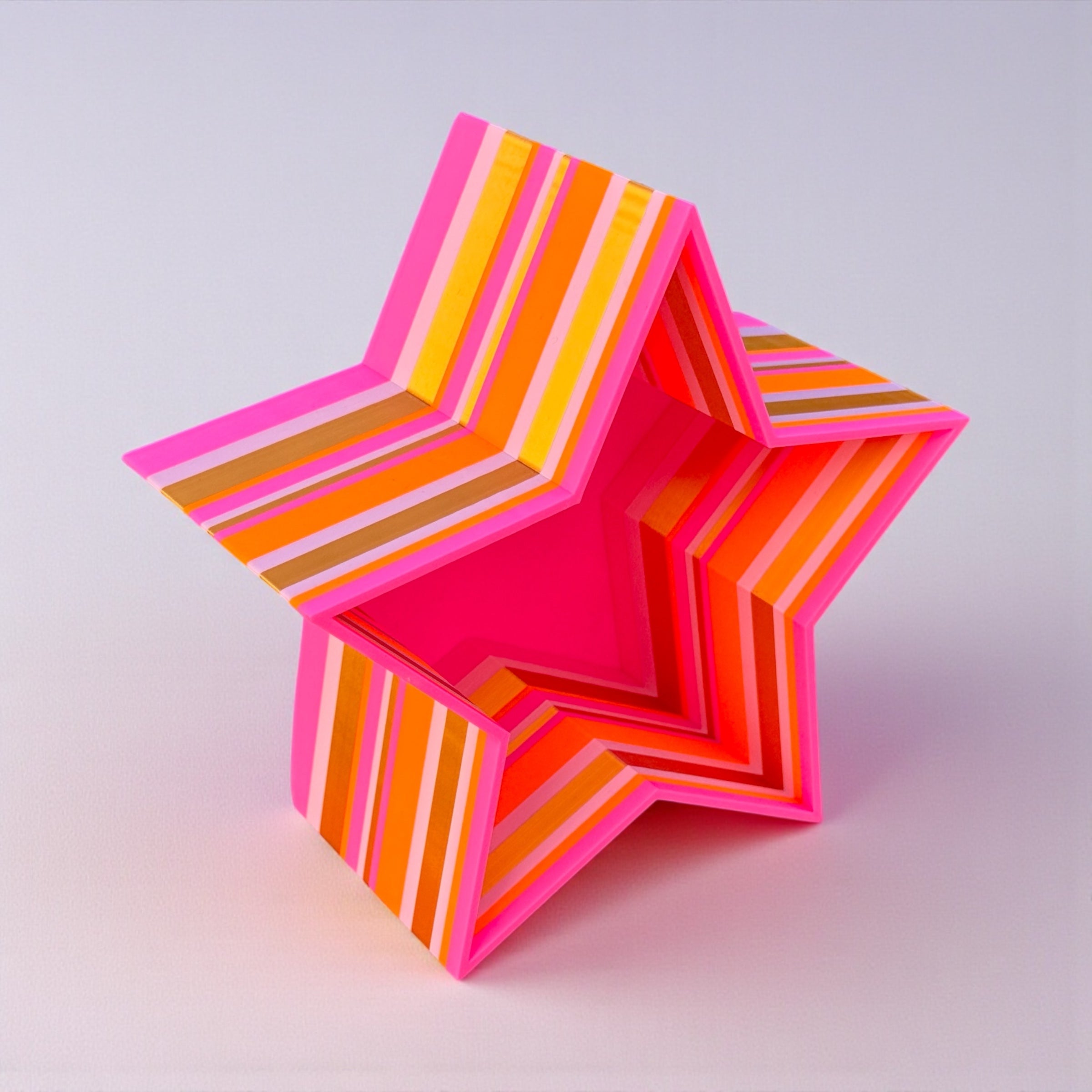 Stripe Star * Pink