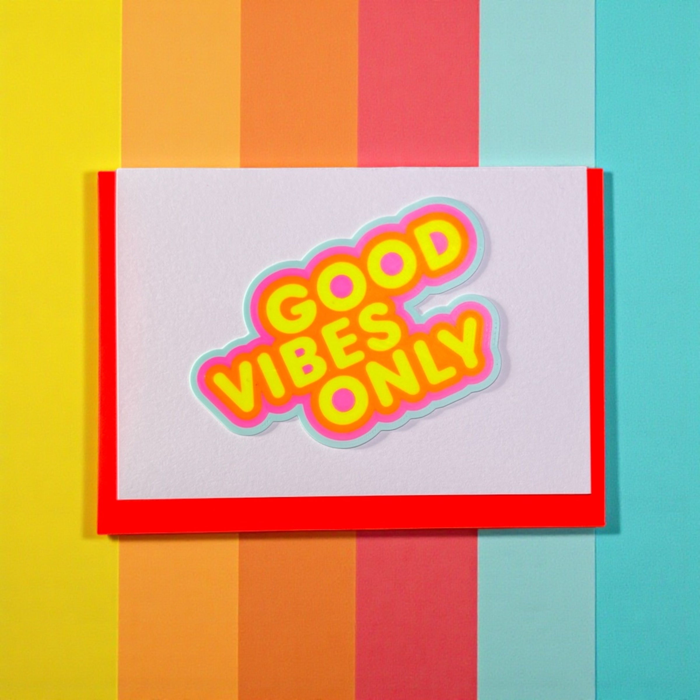 Cartes Sunset Strip * Bonnes vibrations seulement